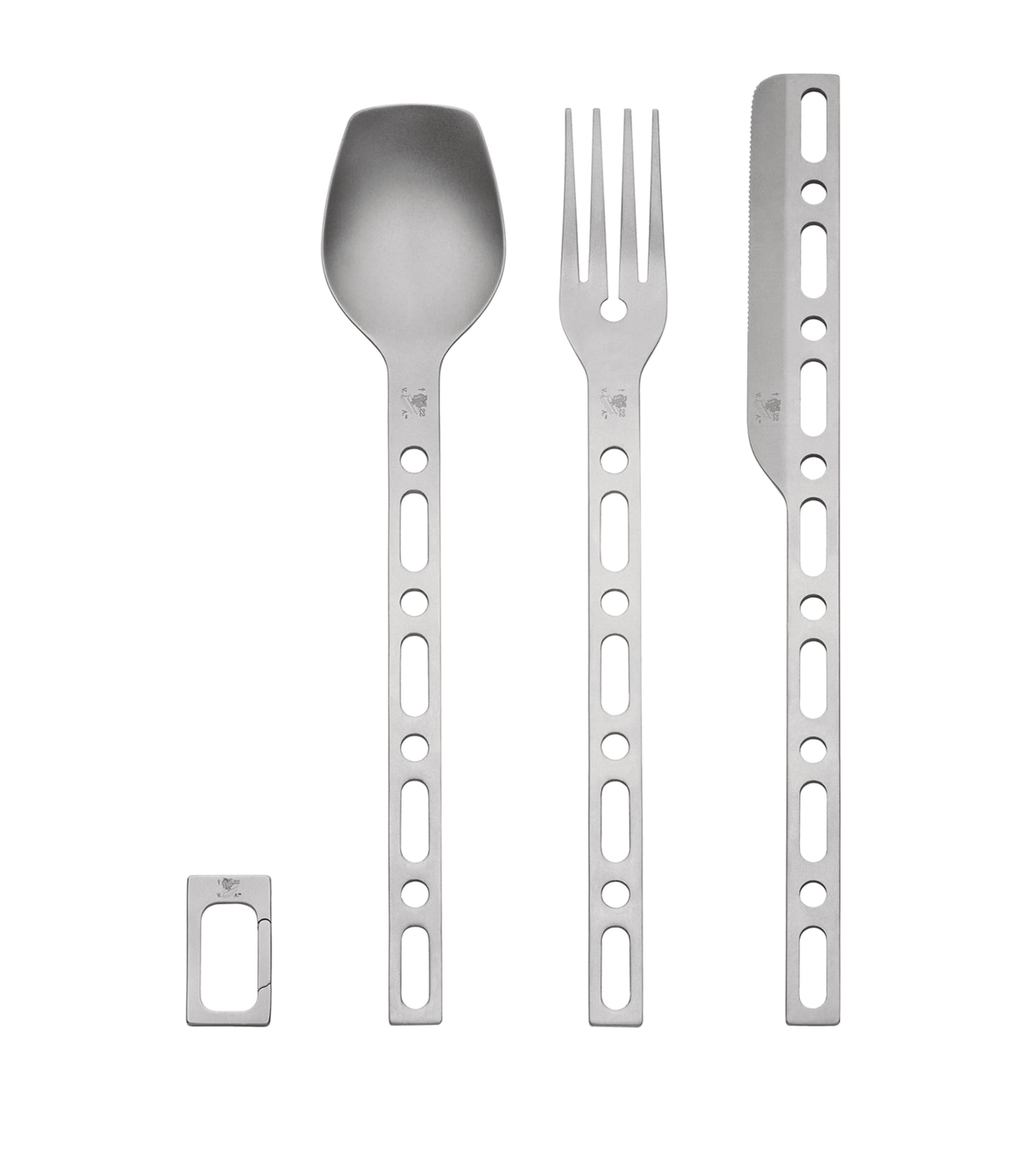 ALESSI X VIRGIL ABLOH OCCASIONAL OBJECT STAINLESS STEEL CUTLERY SET 