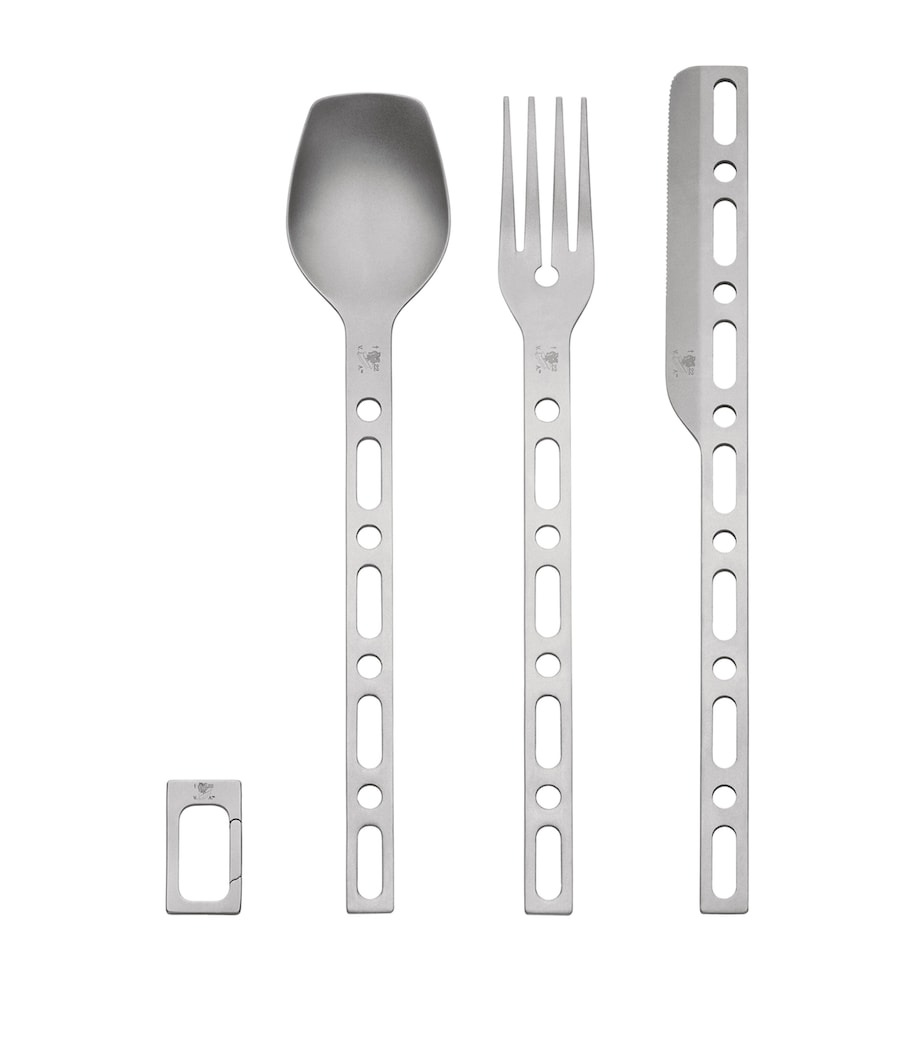 x Virgil Abloh Occasional Object Stainless Steel Cutlery Set SILVER Image 1
