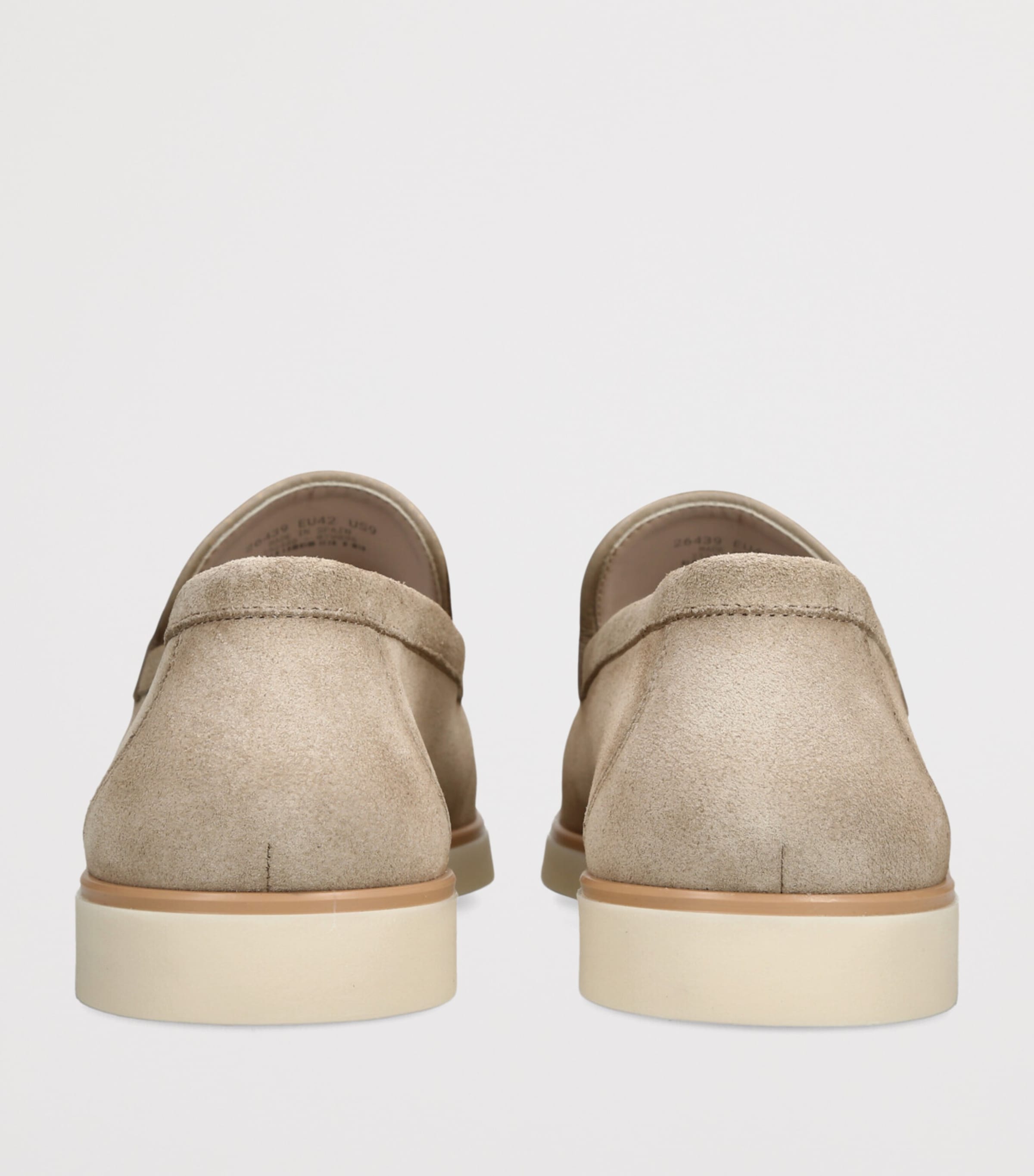 Magnanni Suede Calpe Loafers Beige Image 2