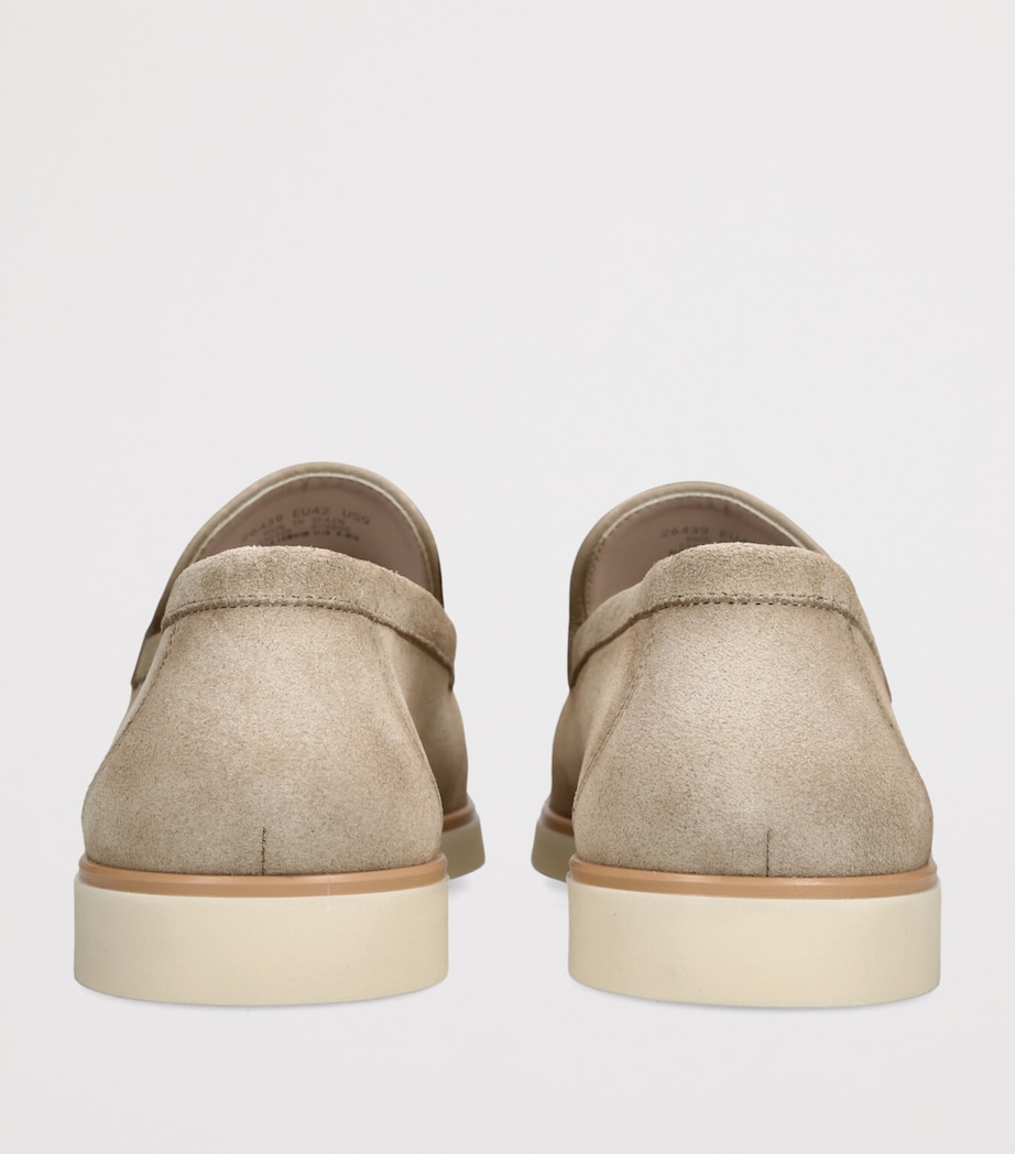 Magnanni Suede Calpe Loafers Beige Image 2