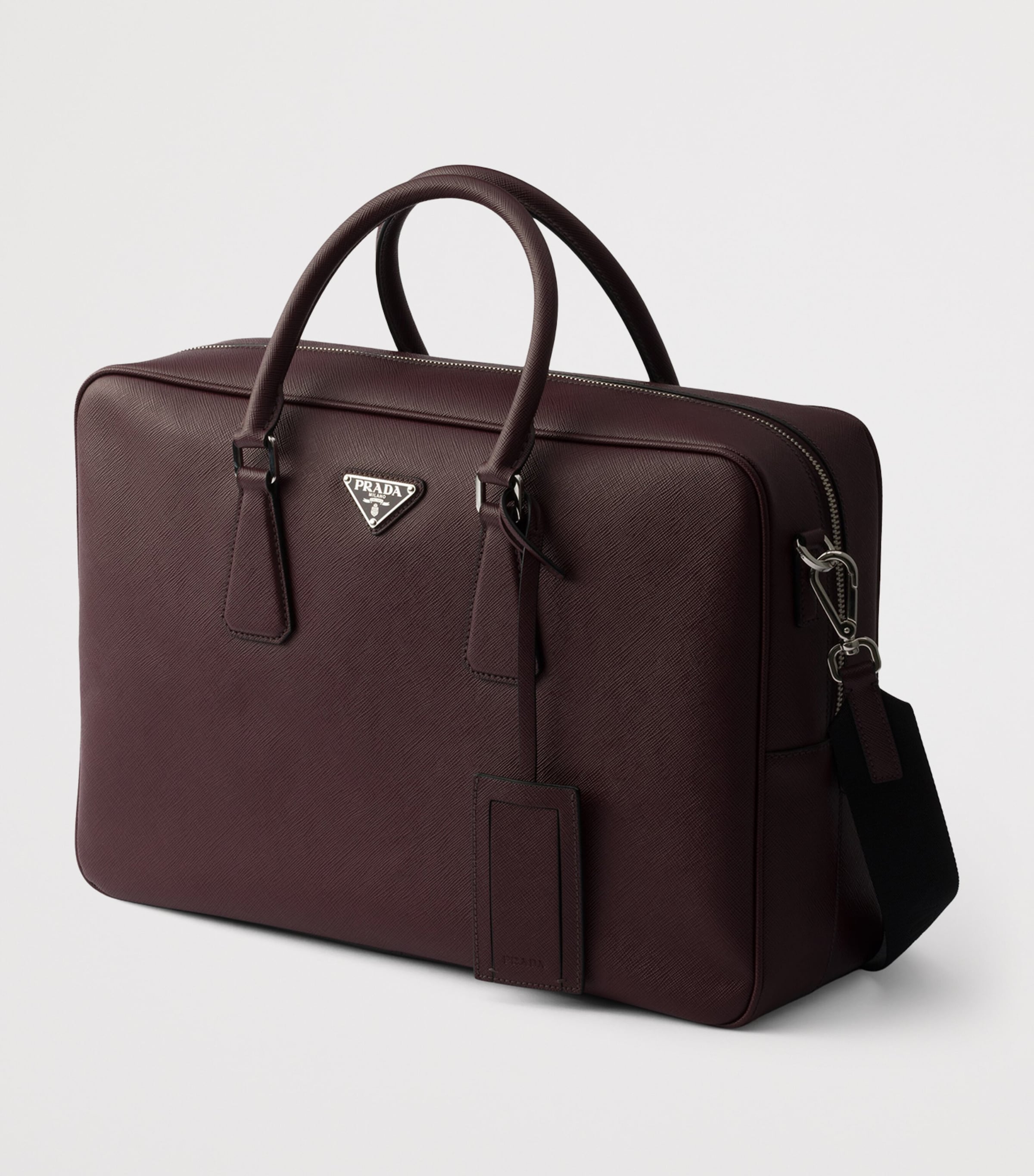 Saffiano Leather Briefcase F0LV7 Image 2