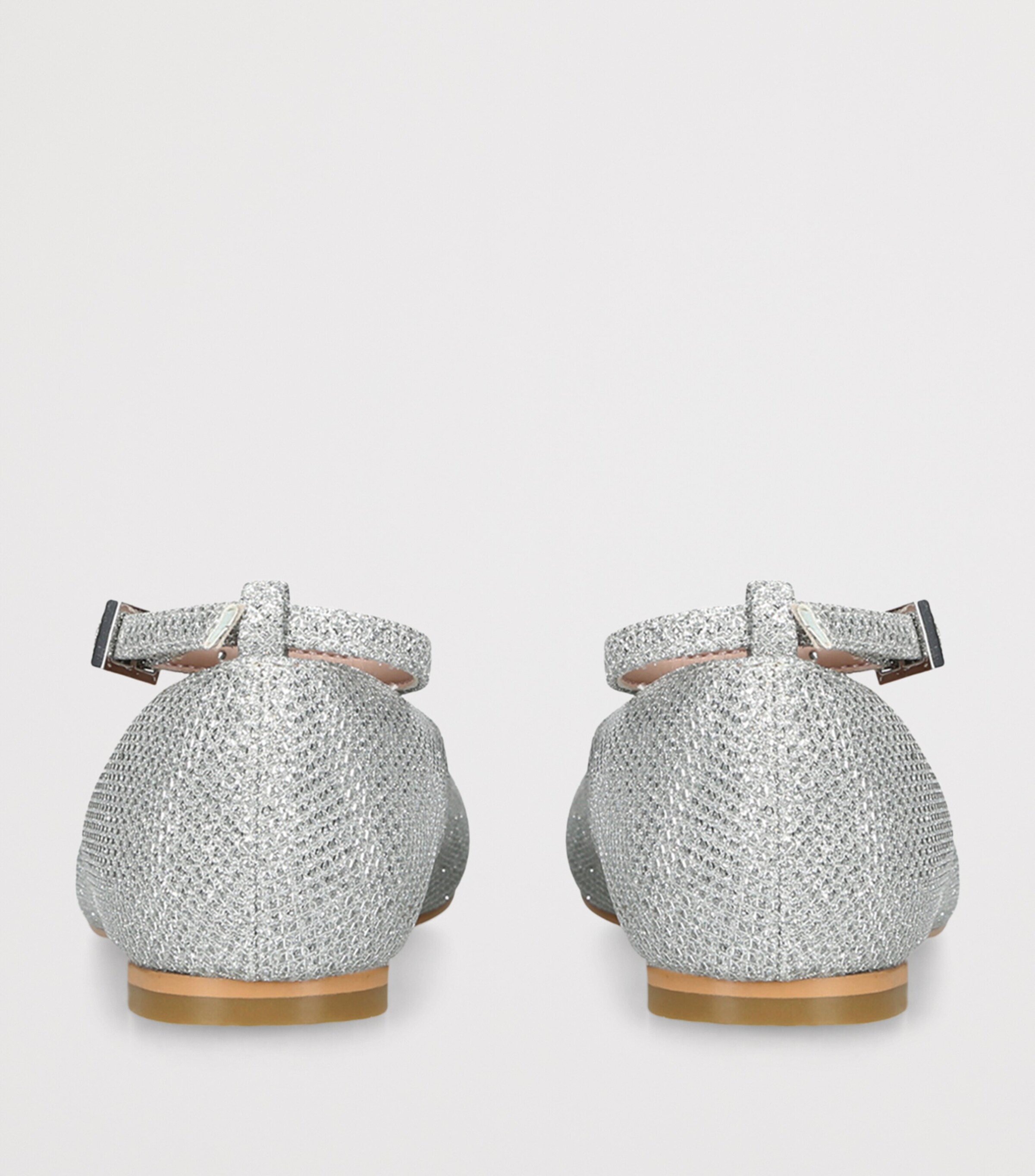 Aruna Seth Glitter Angelina Ballet Flats Silver Image 4