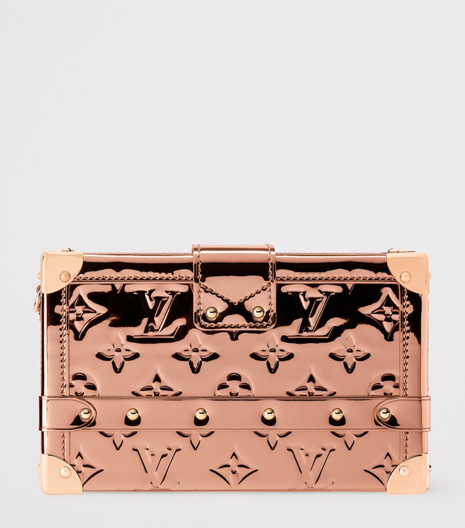 Canvas Petite Malle Shoulder Bag COPPER Image 3