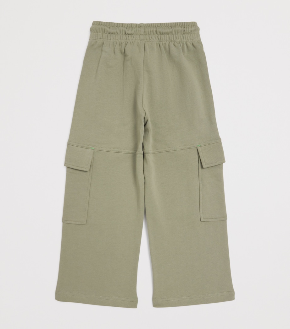 Cotton Cargo Sweatpants (4-10 Years) 602LIME Image 2