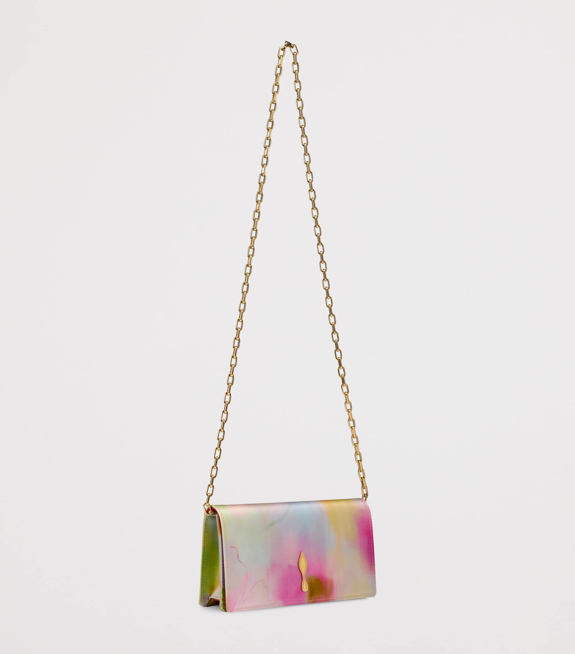 Christian Louboutin Bettina Silk Clutch Bag Image 4
