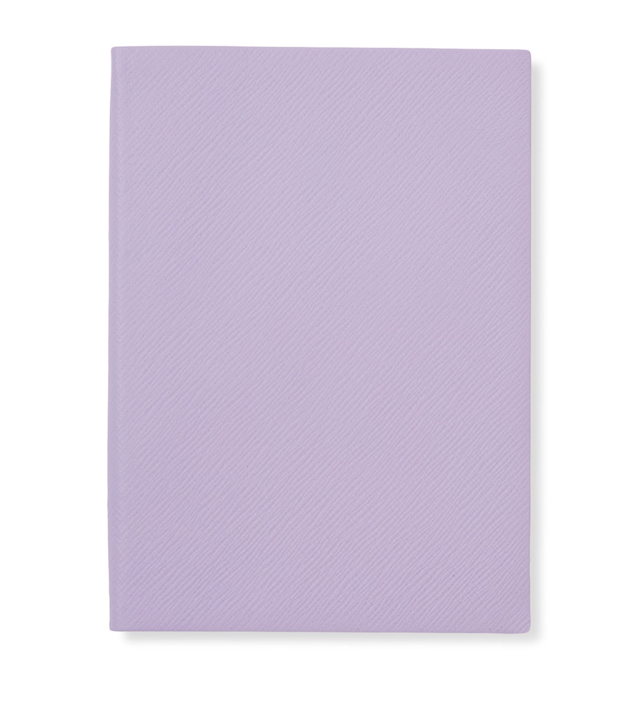 Leather Soho Notebook LILAC Image 1