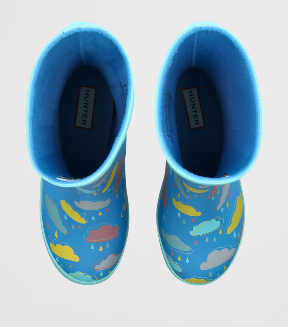 First Rain Wellington Boots BLUE OTHER Image 4