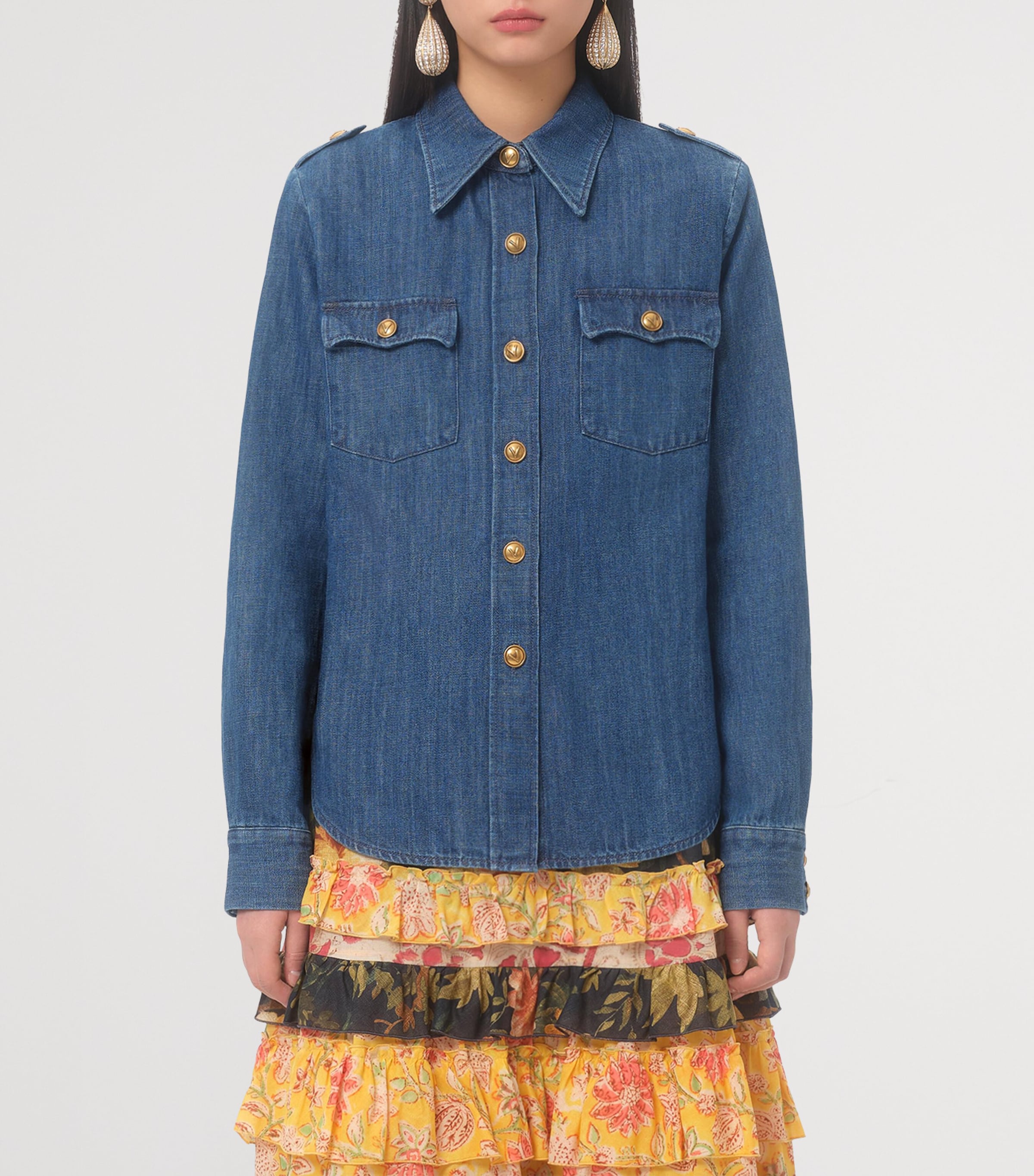 Valentino Cotton-Linen Shirt | Harrods US