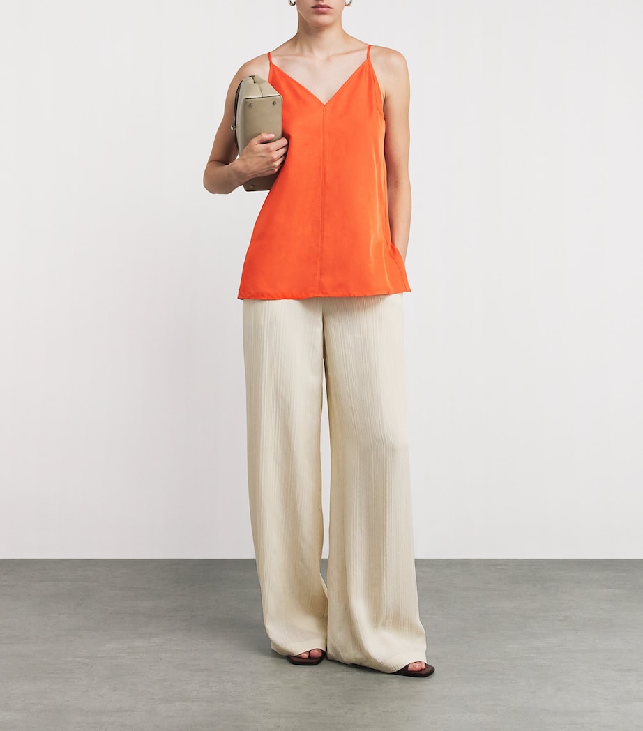 Silk-Cotton Aragon Cami Top SUNDOWN Image 2