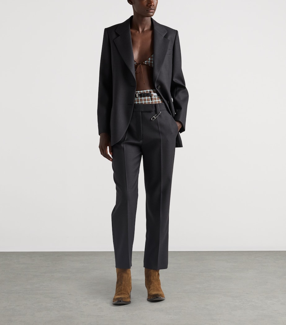 Wool Gabardine Jacket F0308 Image 2