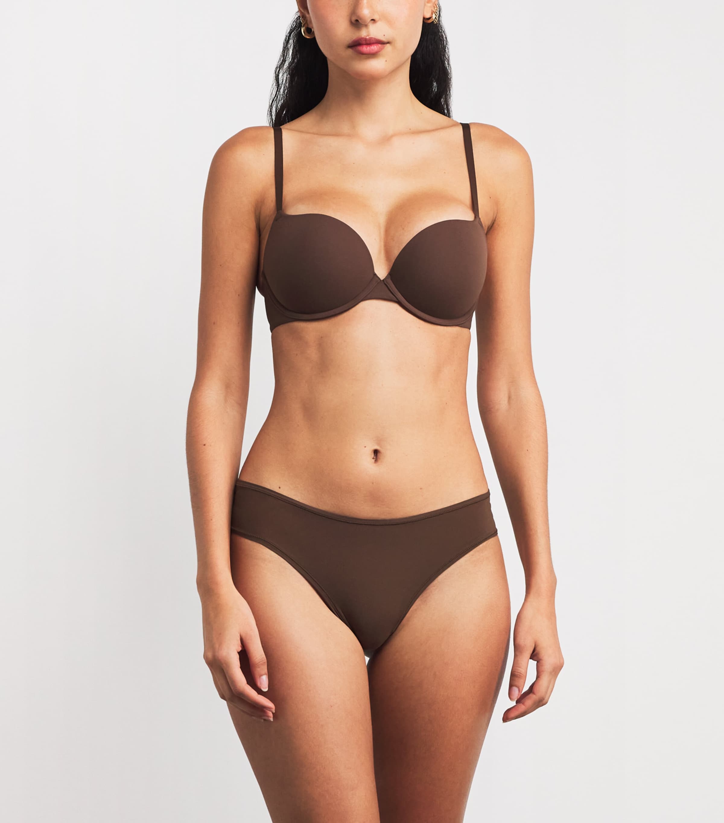 Fits Everybody Cheeky Brief COCOA Image 2