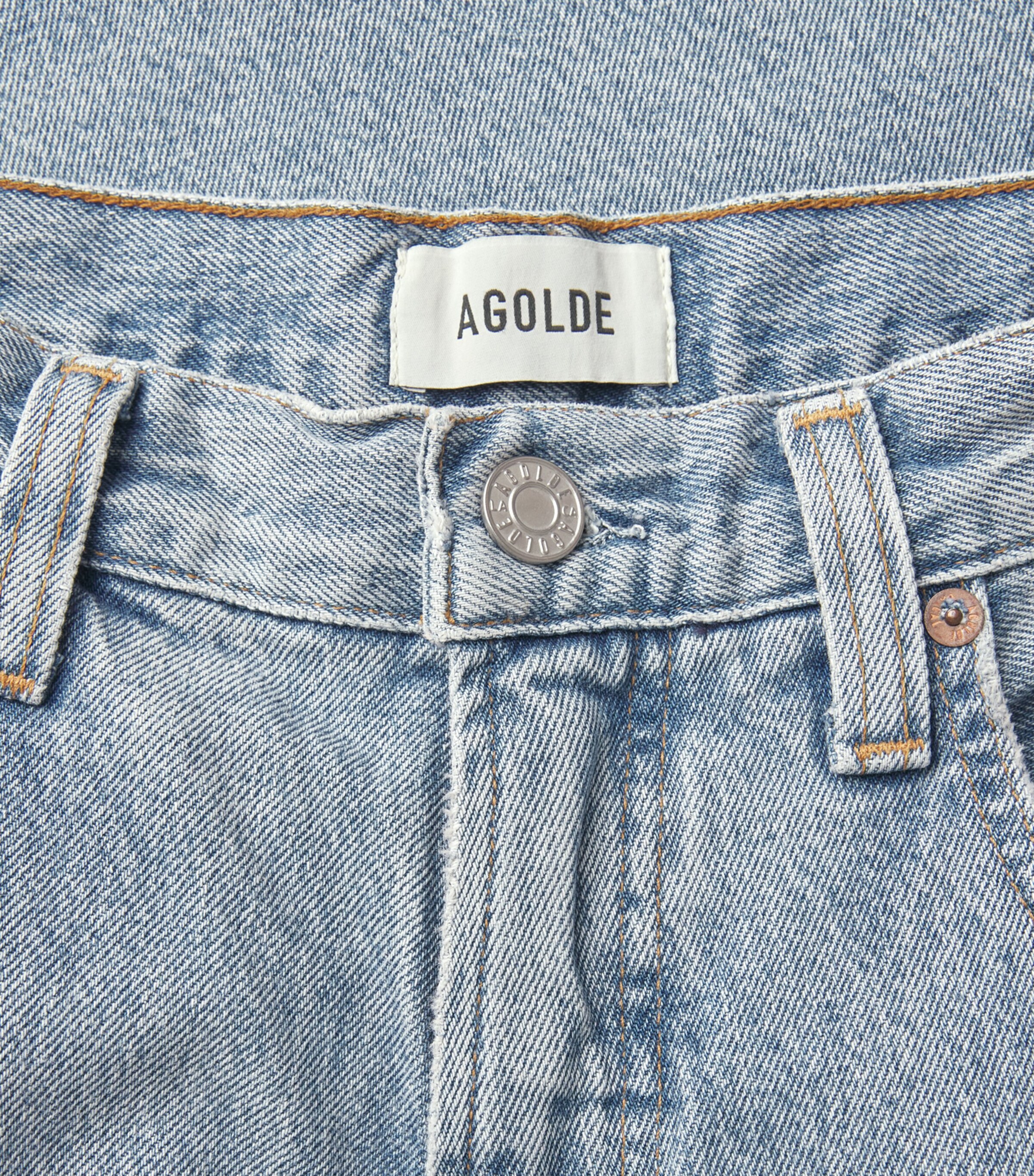 AGOLDE Mens Fusion Wide-Leg Jeans Force Image 6
