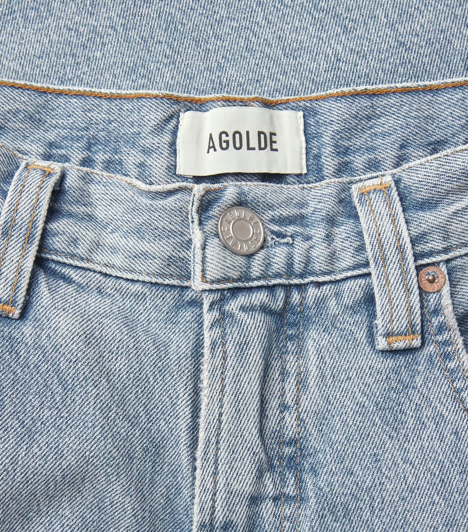 AGOLDE Mens Fusion Wide-Leg Jeans Force Image 6