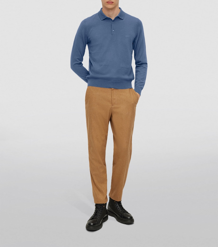 Wool Polo Shirt 001 Image 2