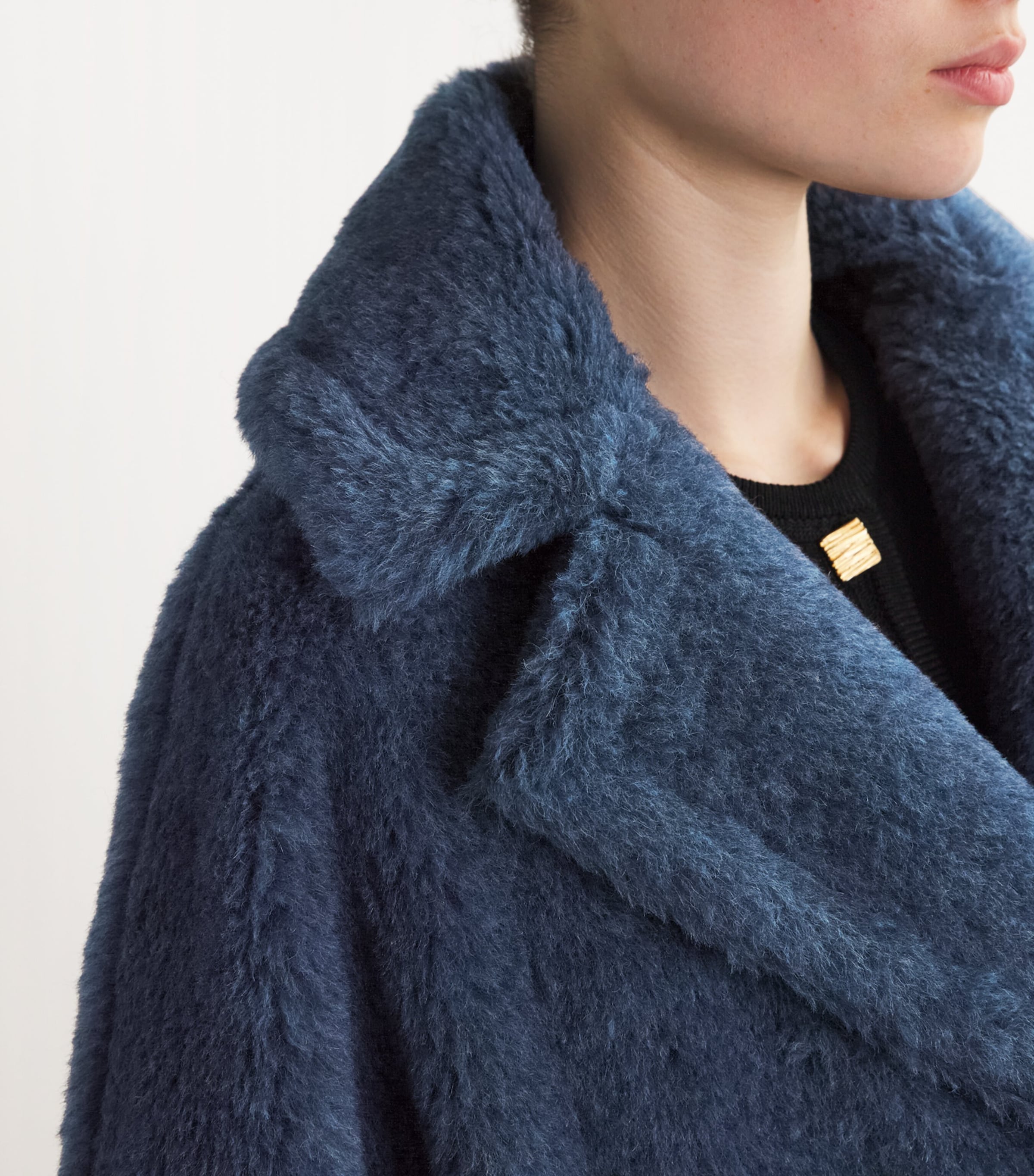 Max Mara Alpaca-Wool-Silk Pea Coat | Harrods US