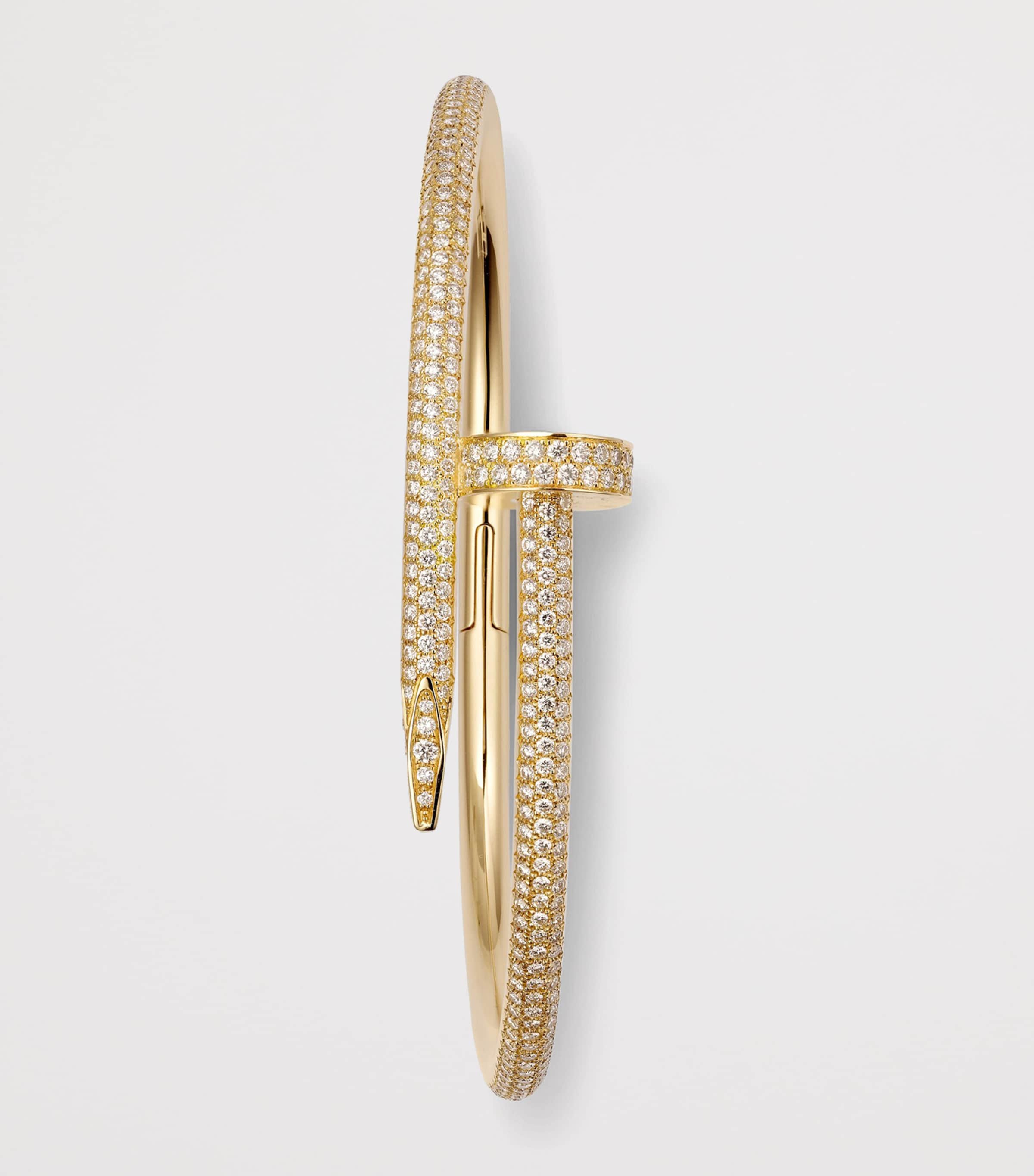 Yellow Gold and Diamond Juste un Clou Bracelet YELLOW GOLD Image 3
