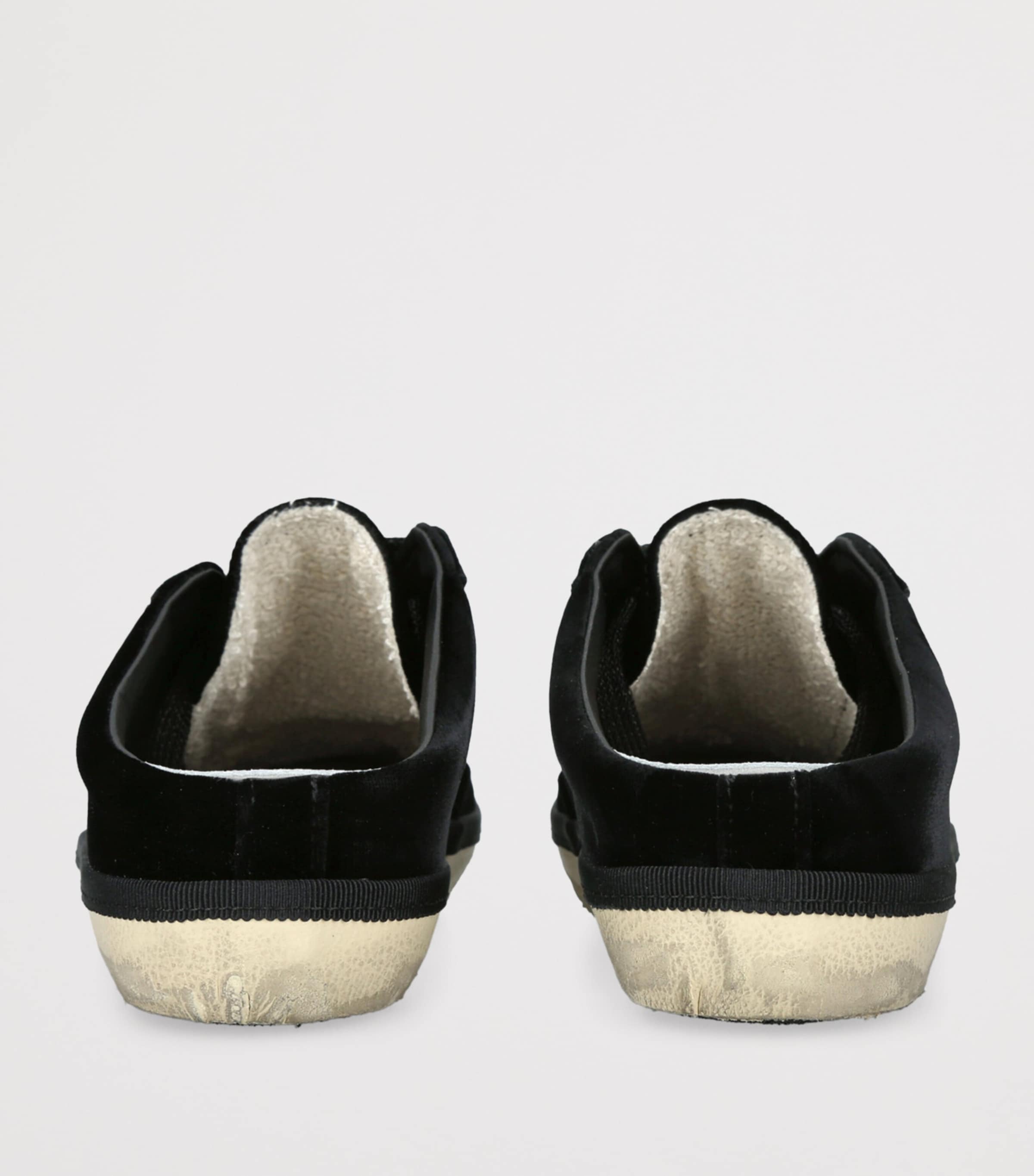 Velvet Super-Star Sabot Sneakers BLACK Image 2