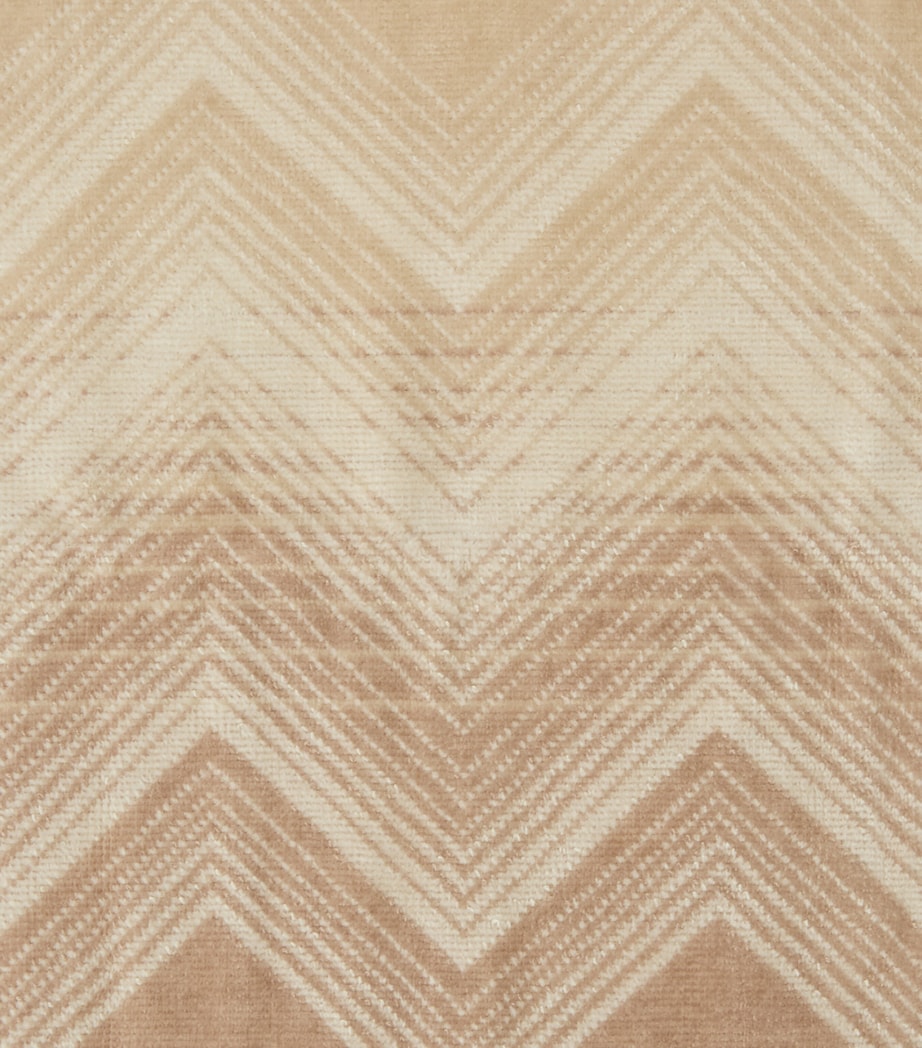Missoni Home Set of 6 Marea Facecloths (30cm x 30cm) Natural/cream Image 4