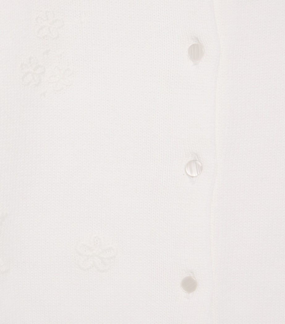 Tartine et Chocolat Cotton Embroidered Cardigan (2-12 Years) Image 3