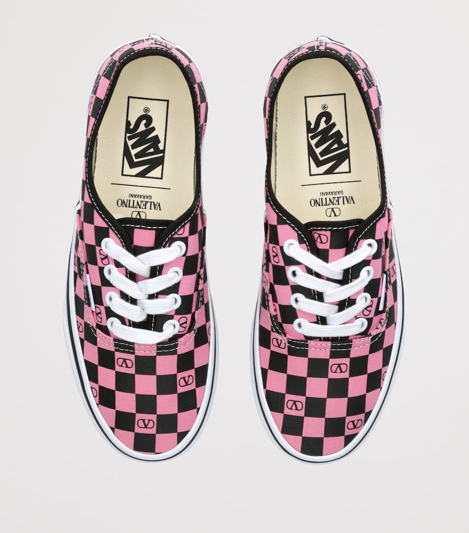 x Vans Canvas Checkerboard Sneakers PINK COMB Image 4