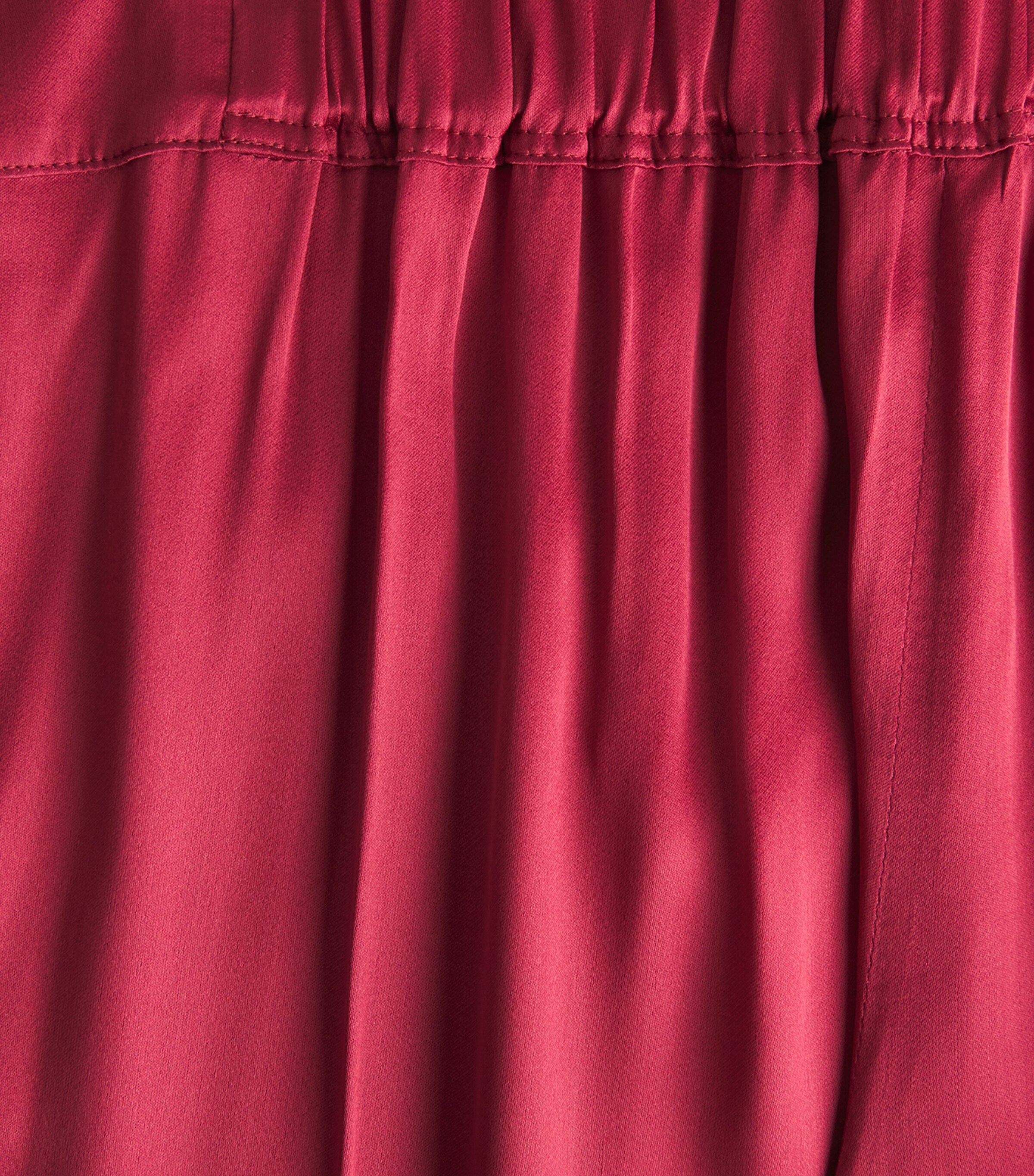 Liberowe Womens Satin Palazzo Trousers Raspberry Image 6