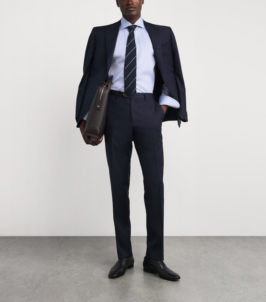 Signature Twill Slim Shirt LIGHT BLUE Image 2