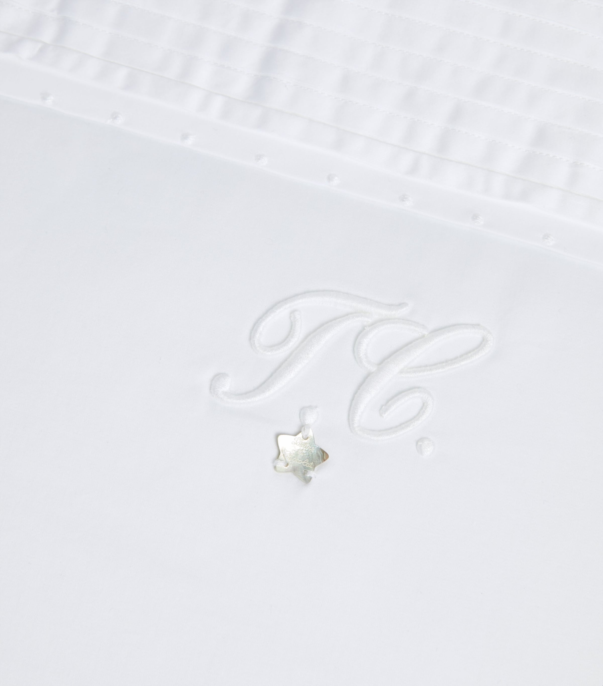 Tartine et Chocolat Monogram-Detail Nest White Image 4