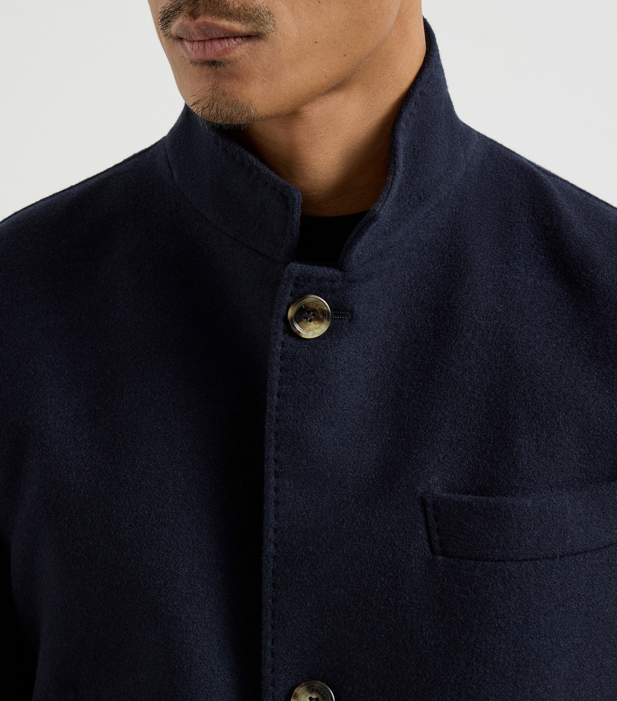 Brunello Cucinelli Mens Water-Resistant Cashmere Blazer Image 6