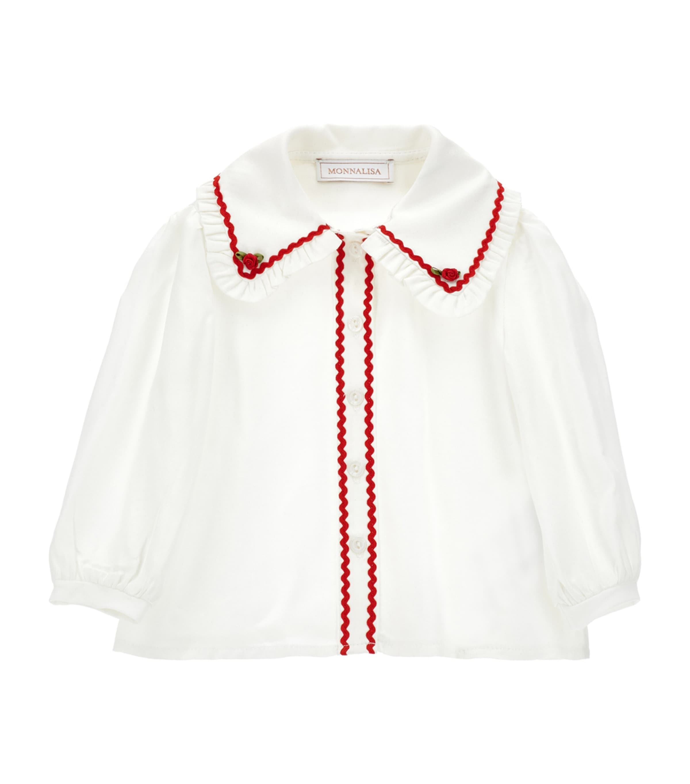 Embroidered Shirt (3-36 Months) PANNA+RUBINO Image 1