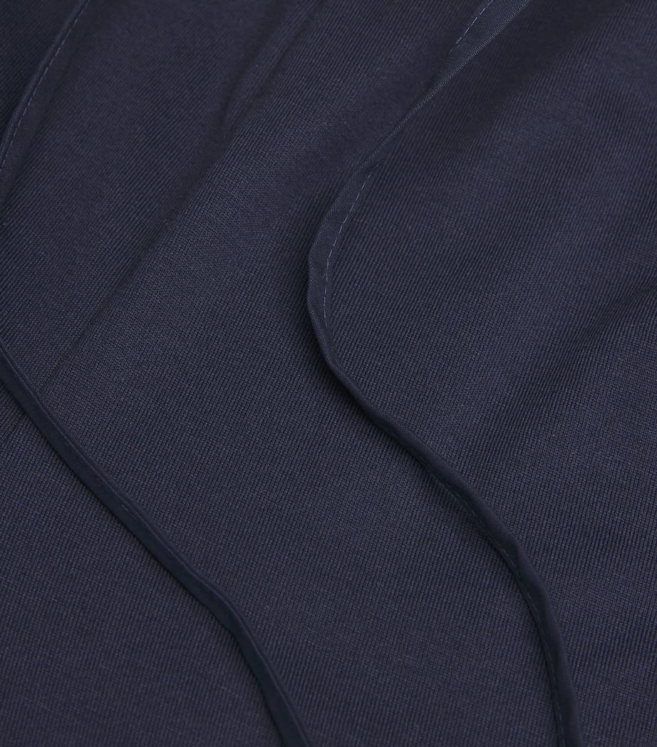 Jersey Cotton Pyjama Bottoms 0496 - BLACK IRIS Image 5