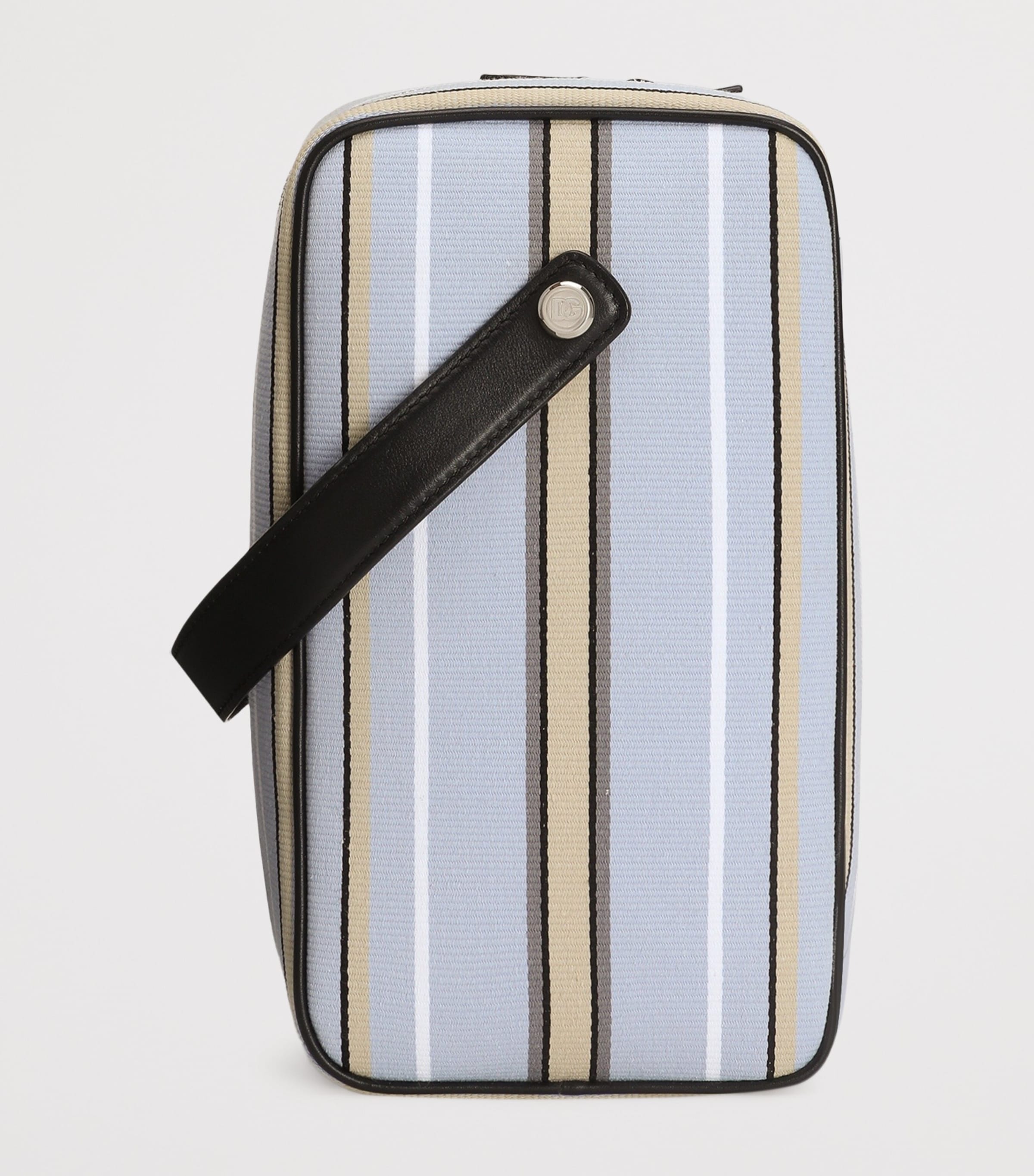 Dolce&Gabbana Striped Lock Top-Handle Bag Multicolor Azz Image 4