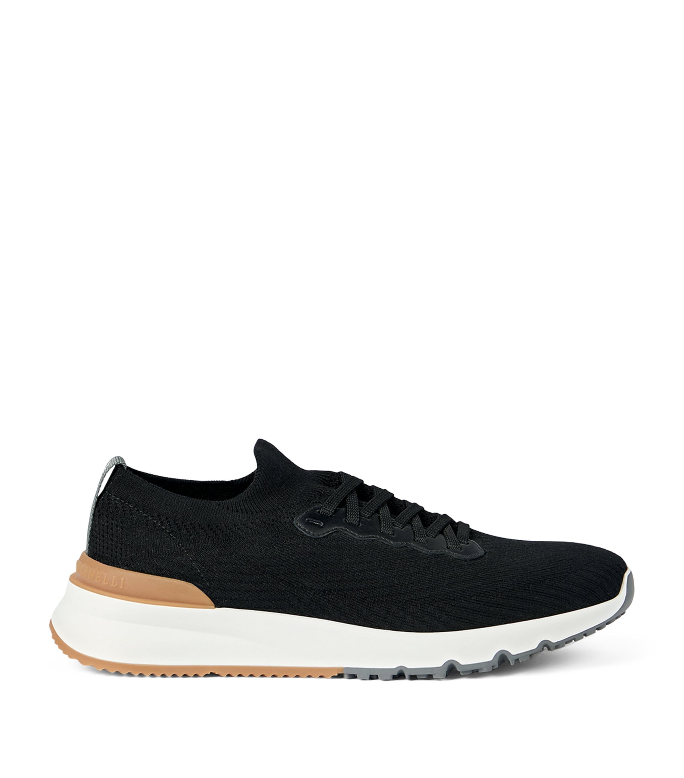 Brunello Cucinelli Cotton Knitted Sneakers Image 1