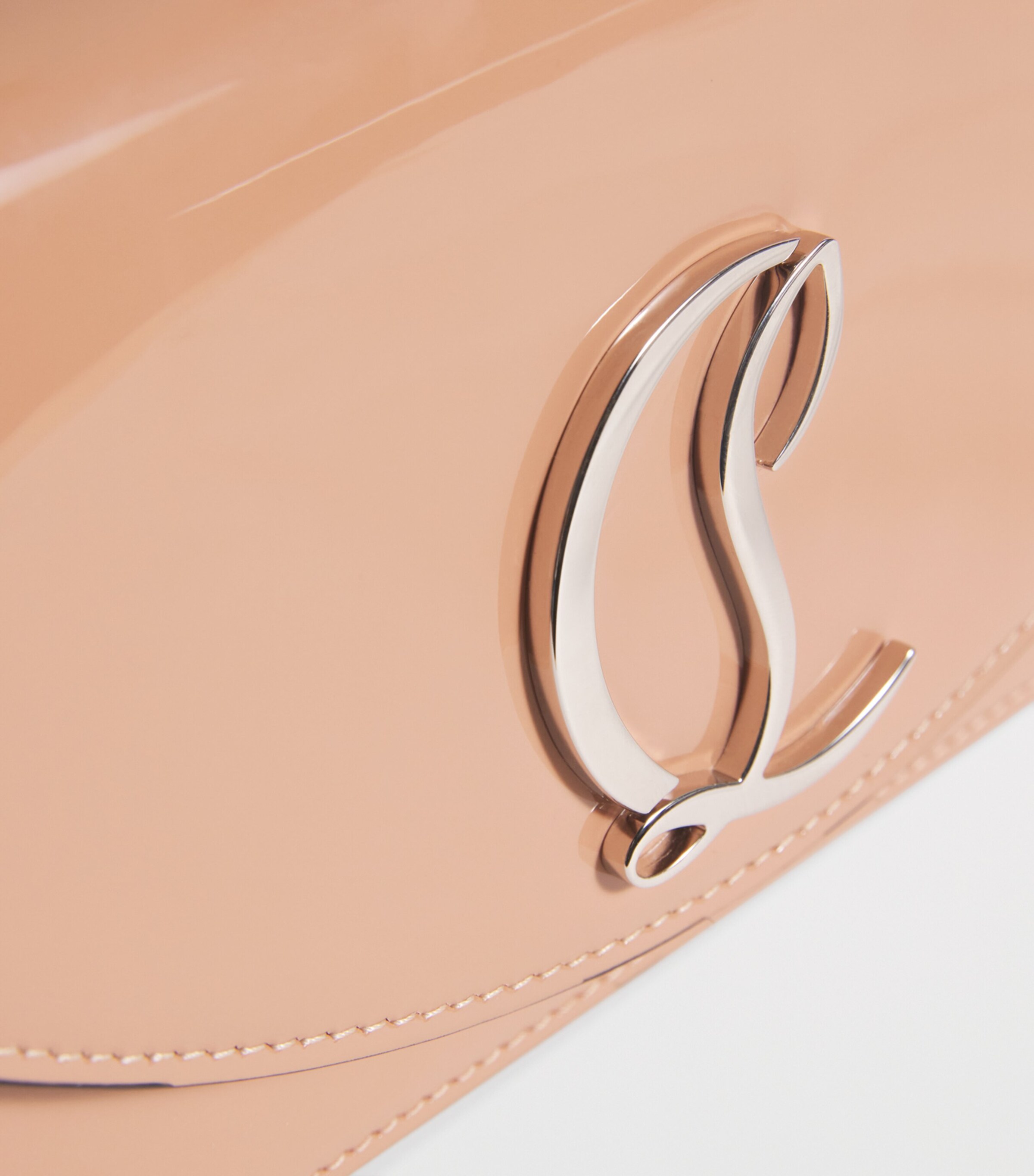 Loubi54 Patent Leather Clutch Bag BG4Z Image 6