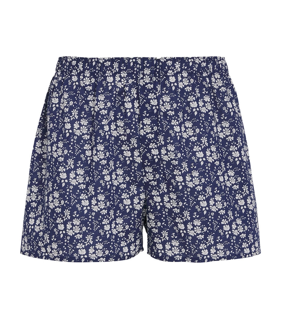 Cotton Meadow Boxer Trunks BUWA-NAVY MEADOW Image 1