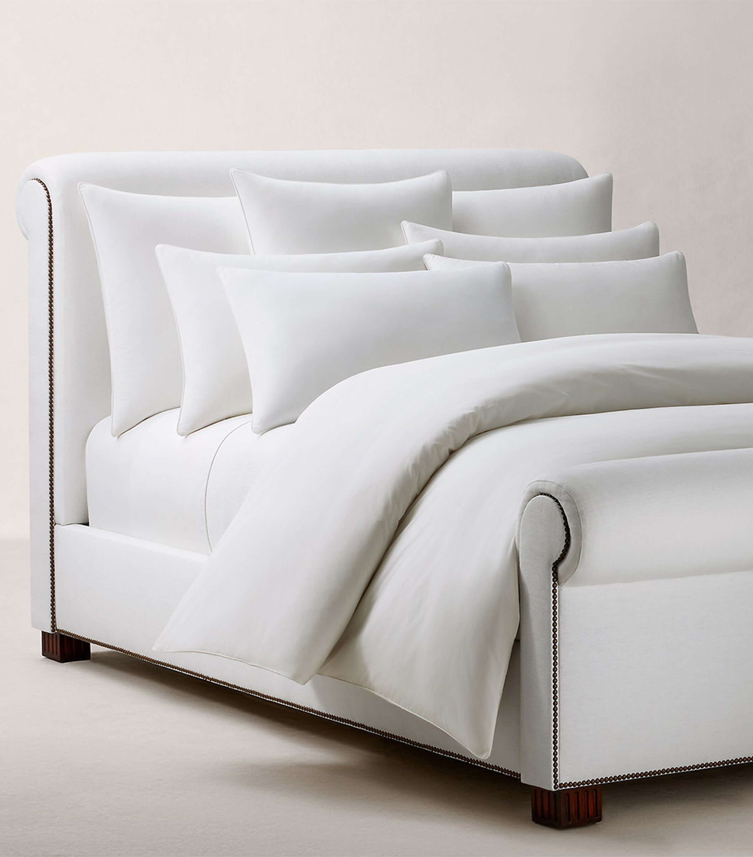 Cotton Polo Player Duvet Cover (140cm x 200cm) WHITE Image 5