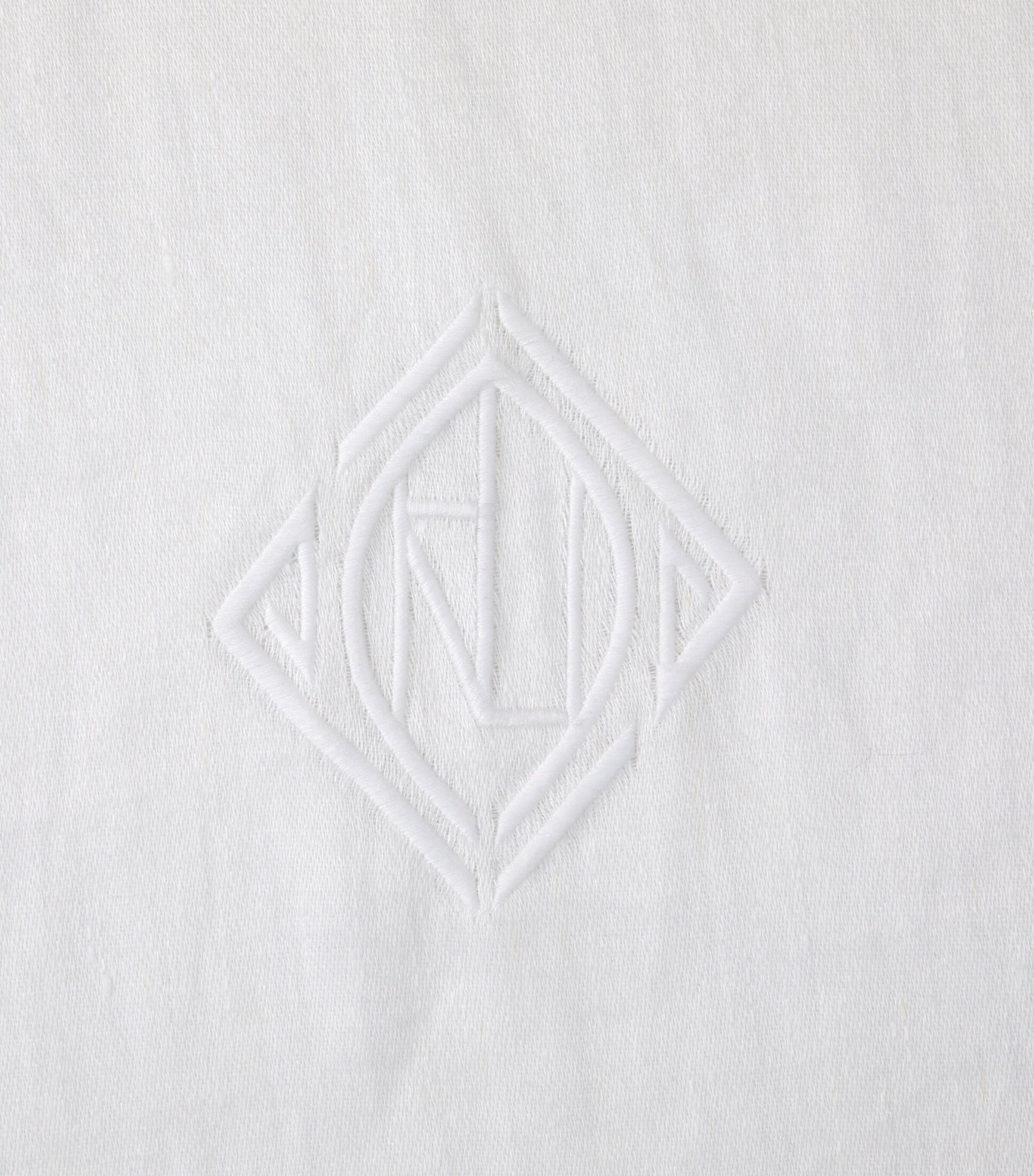 Ralph Lauren Home Penthouse Aldrich Throw (140cm x 180cm) White Image 4
