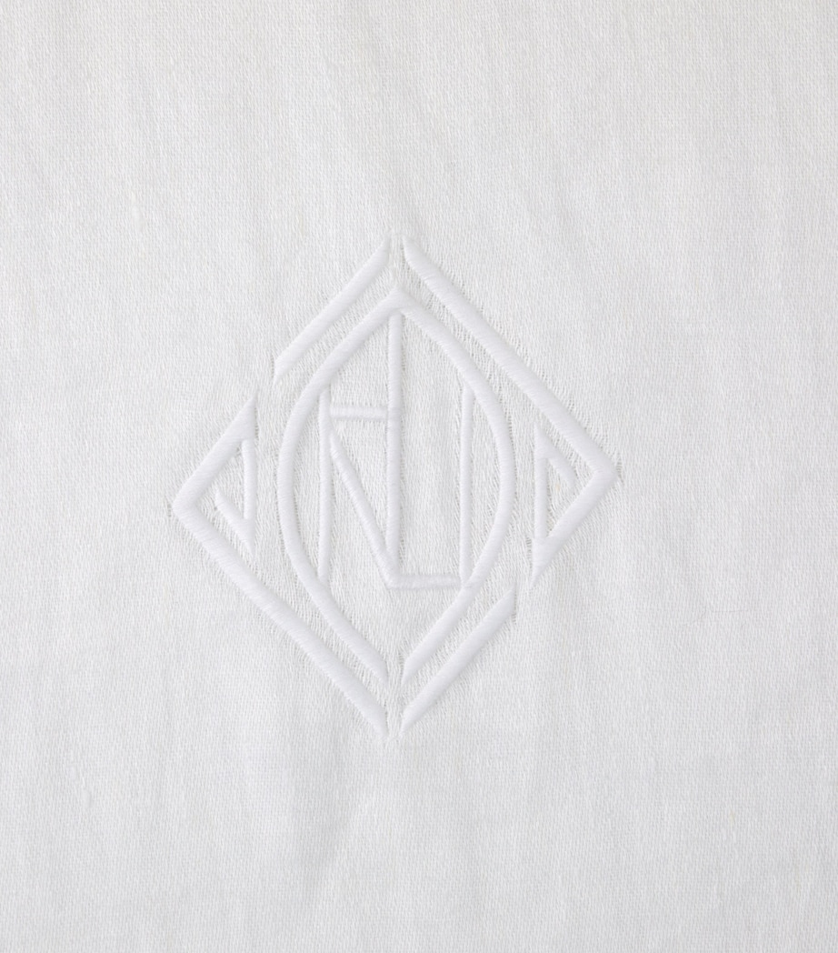 Penthouse Aldrich Throw (140cm x 180cm) WHITE Image 4