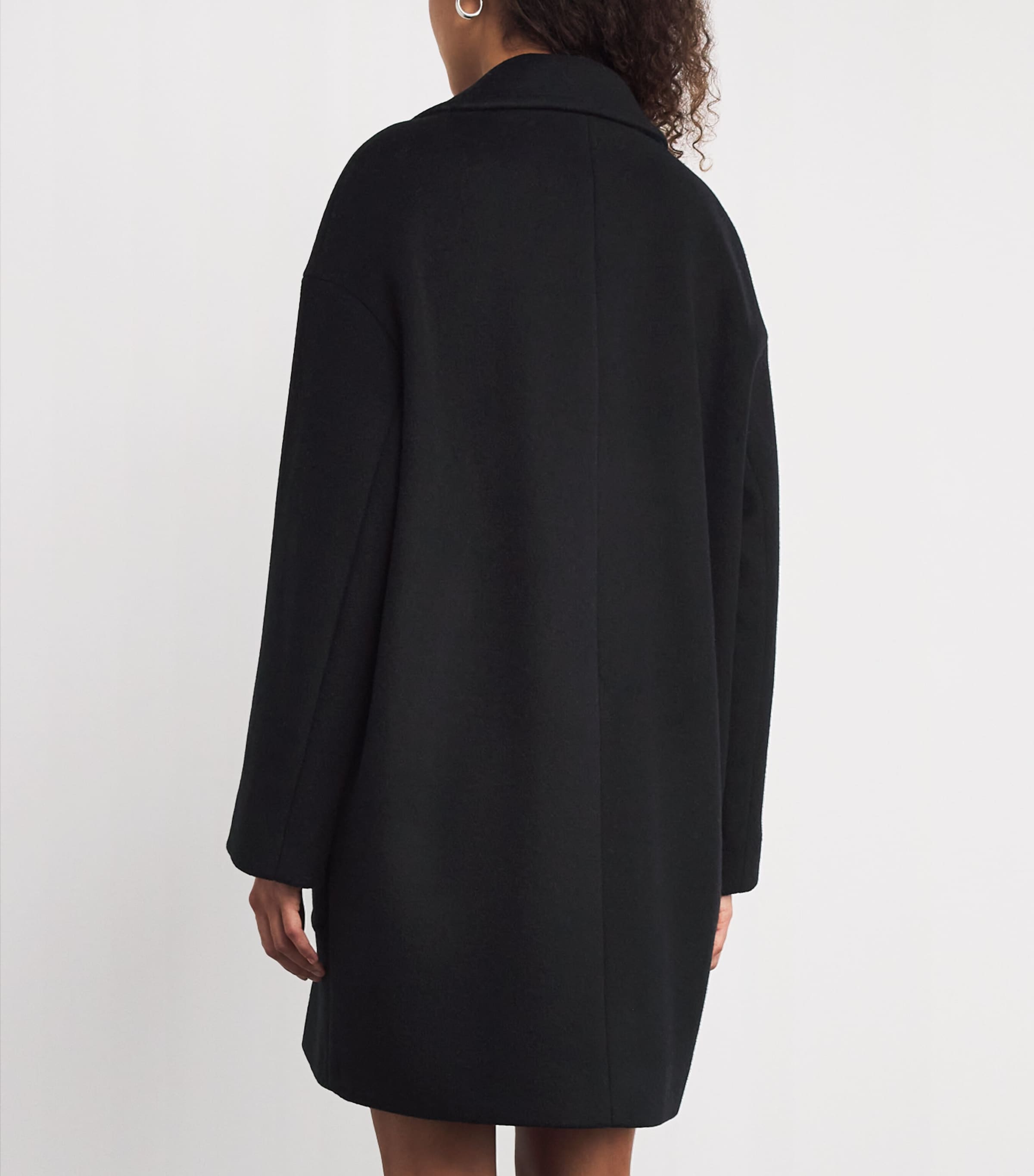 Wool Coat BLACK Image 4