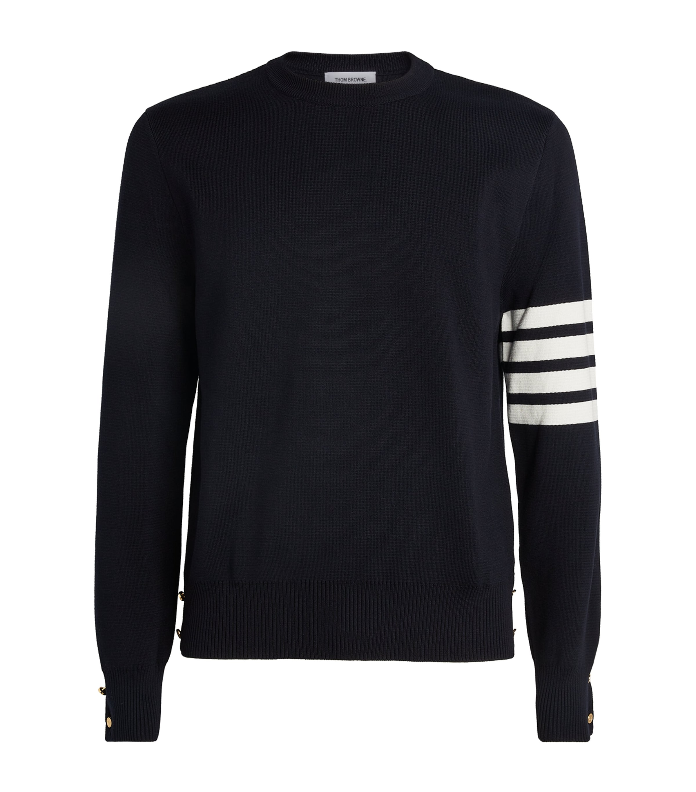 Thom Browne 4-bar Stripe Sweater In Navy
