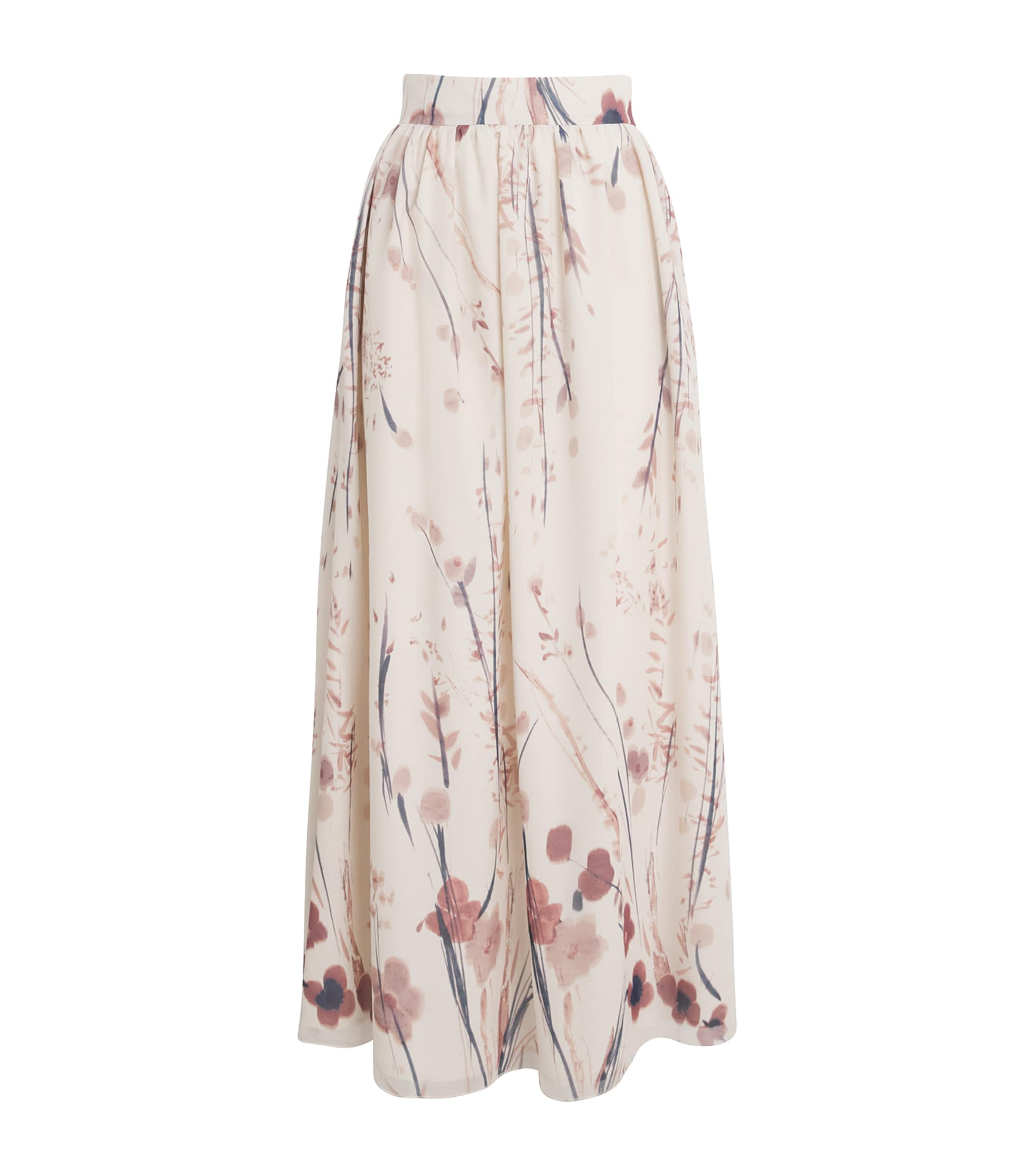 Eleventy Floral Midi Skirt