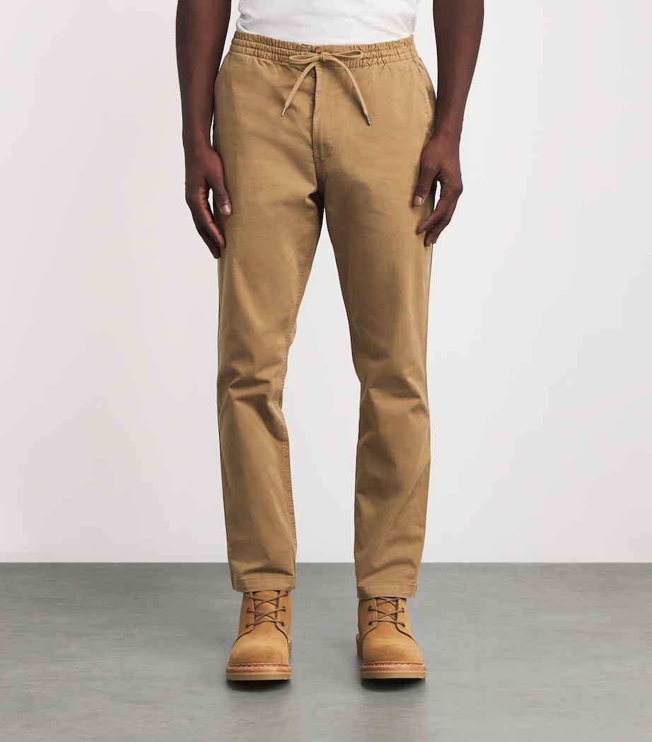 Stretch-Cotton Prepster Trousers KHAKI Image 3