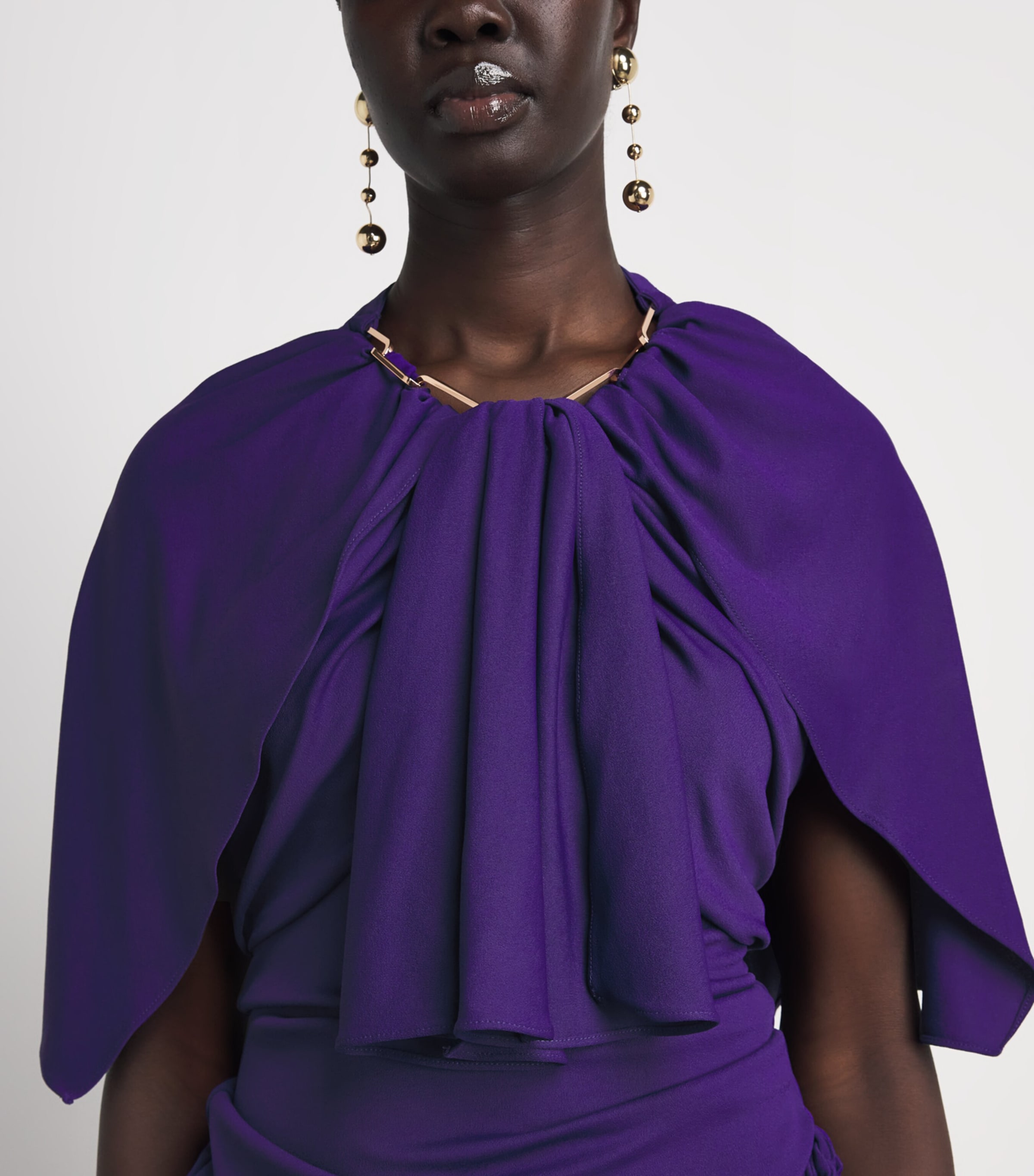 Rabanne Purple x Dinh Van Chain Cape Top | Harrods CA