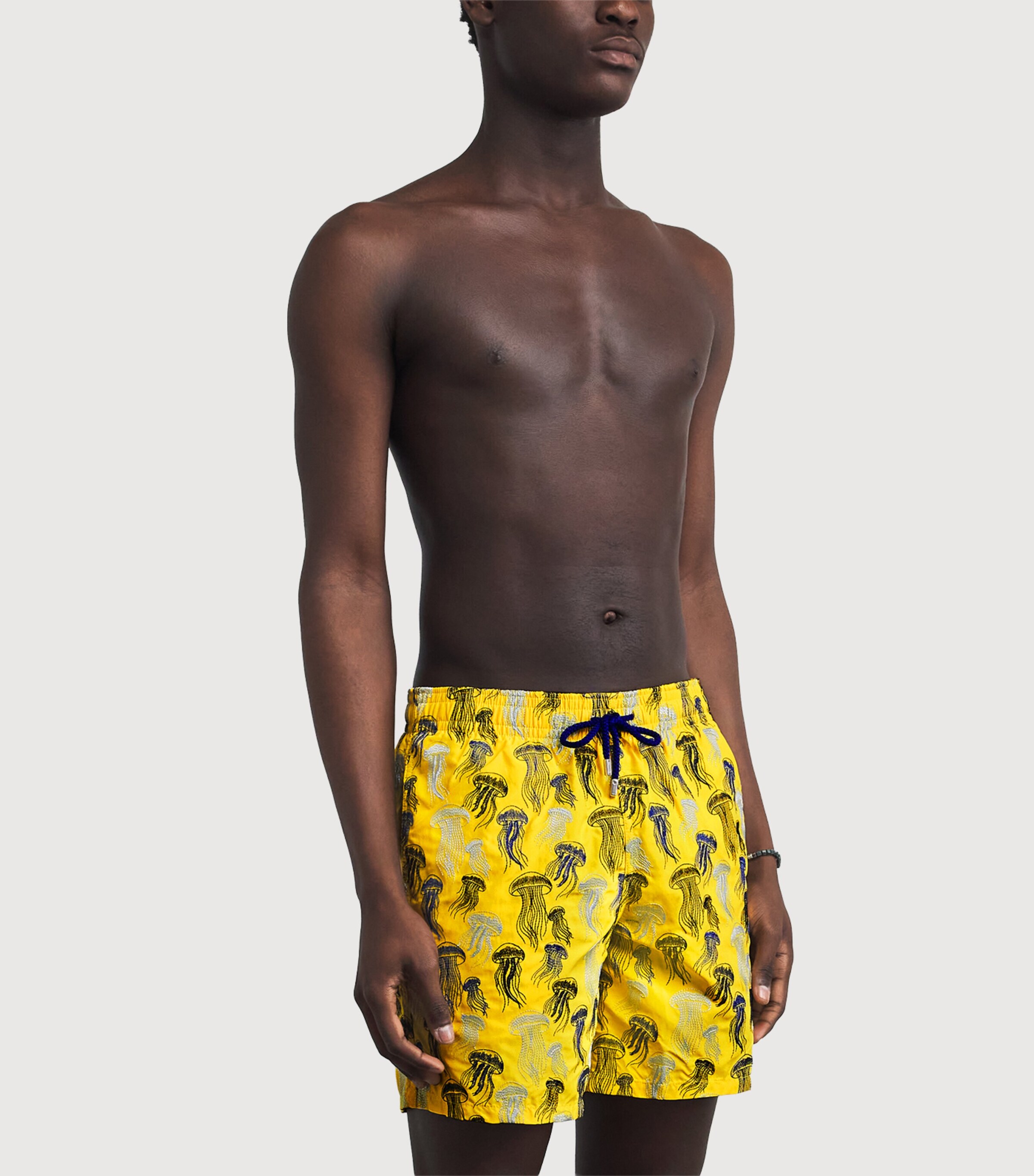 Vilebrequin Mens Embroidered Jellyfish Swim Shorts Soleil Image 2