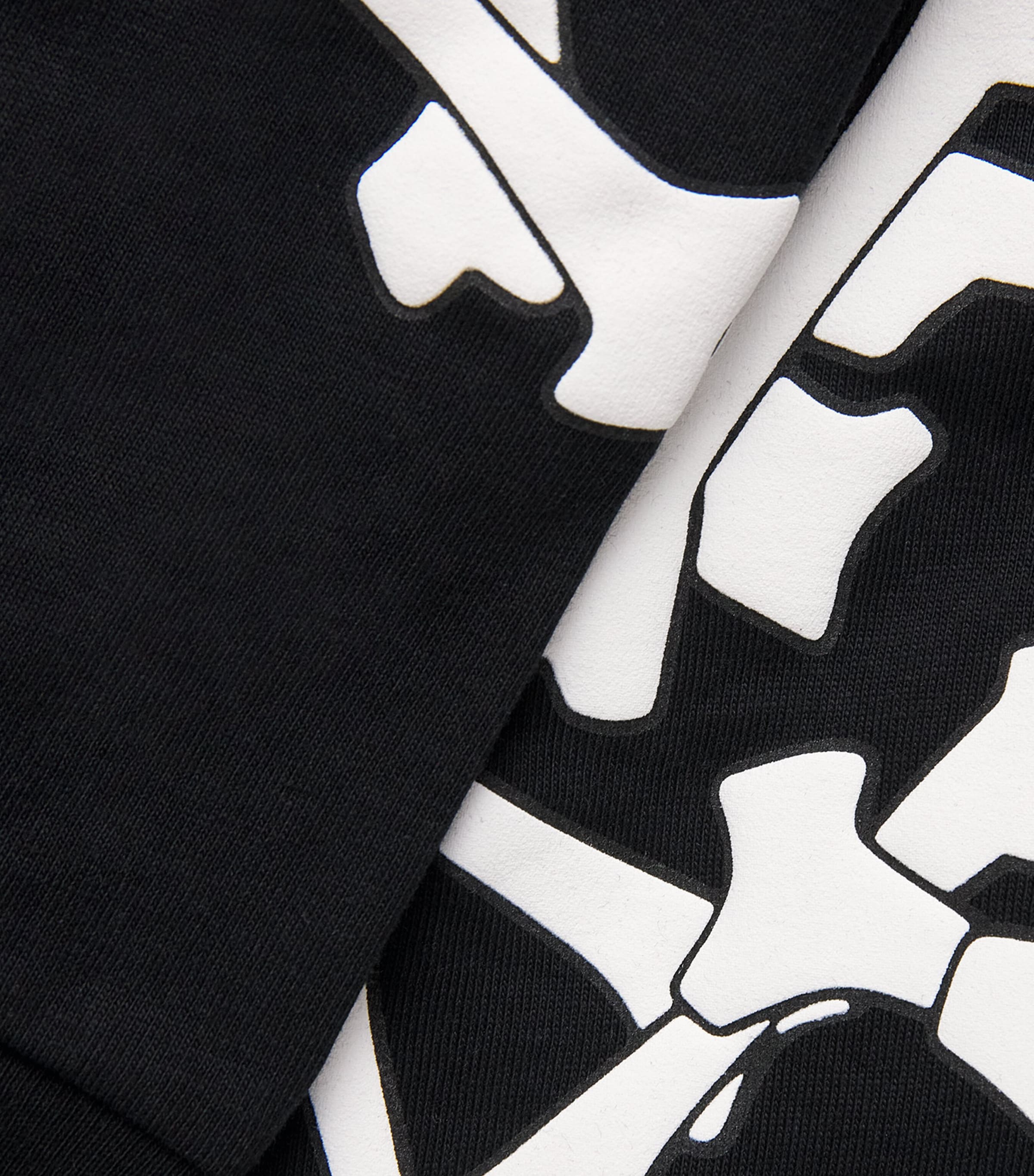 AMIRI Black Cotton Stacked Bones Long-Sleeve T-Shirt | Harrods US