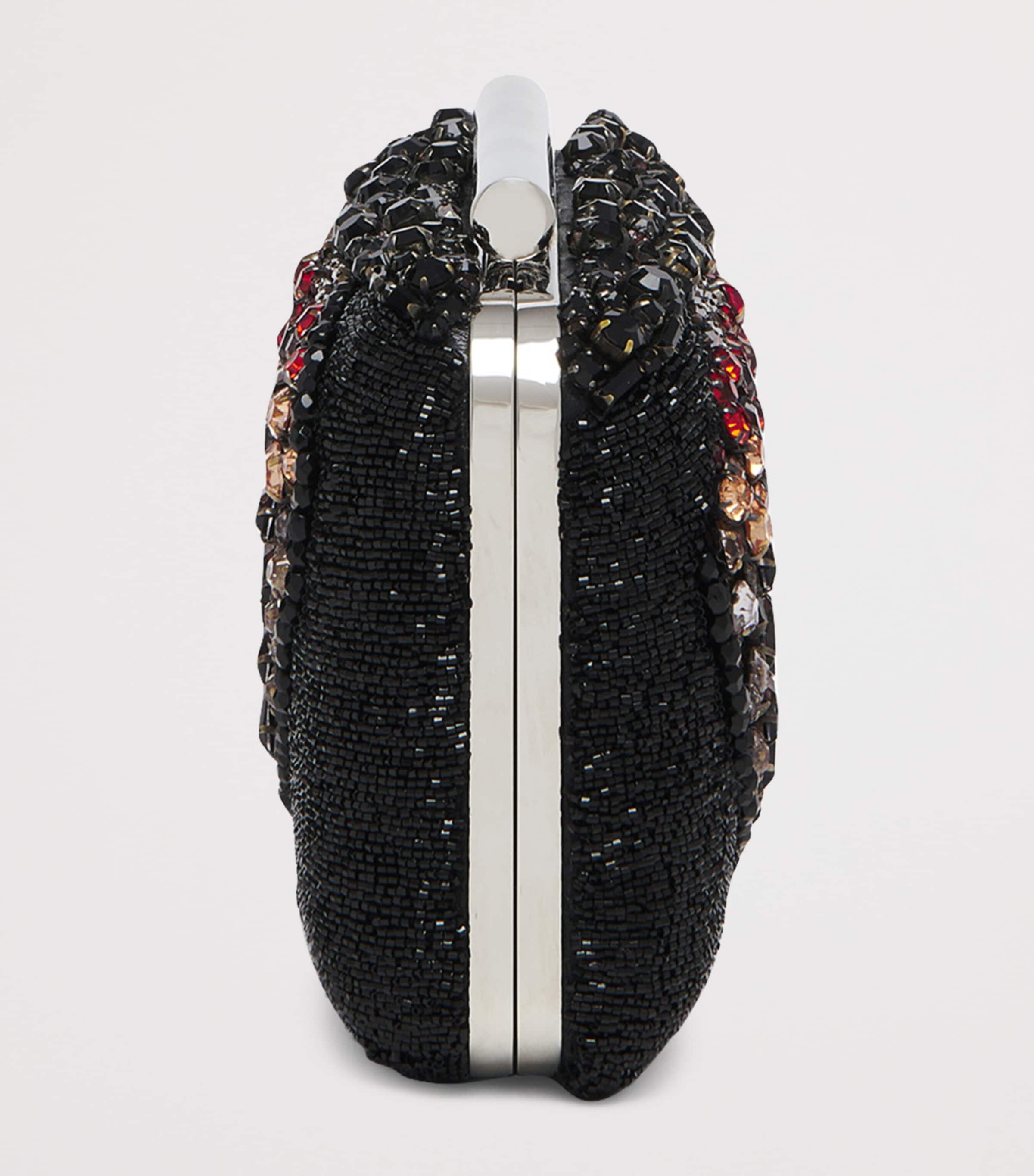 Embellished T-Bar Box Clutch Bag 8500 Image 3