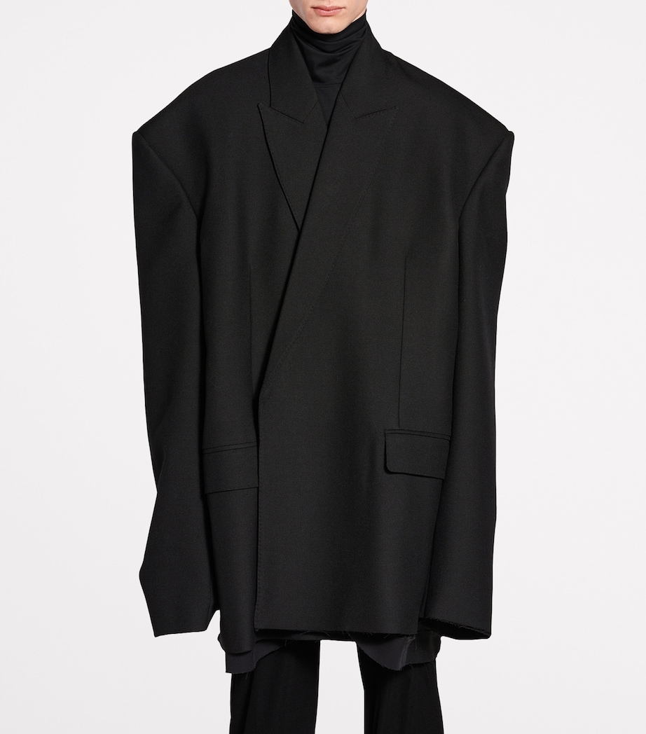 Wool Oversized Blazer 1000 Image 6