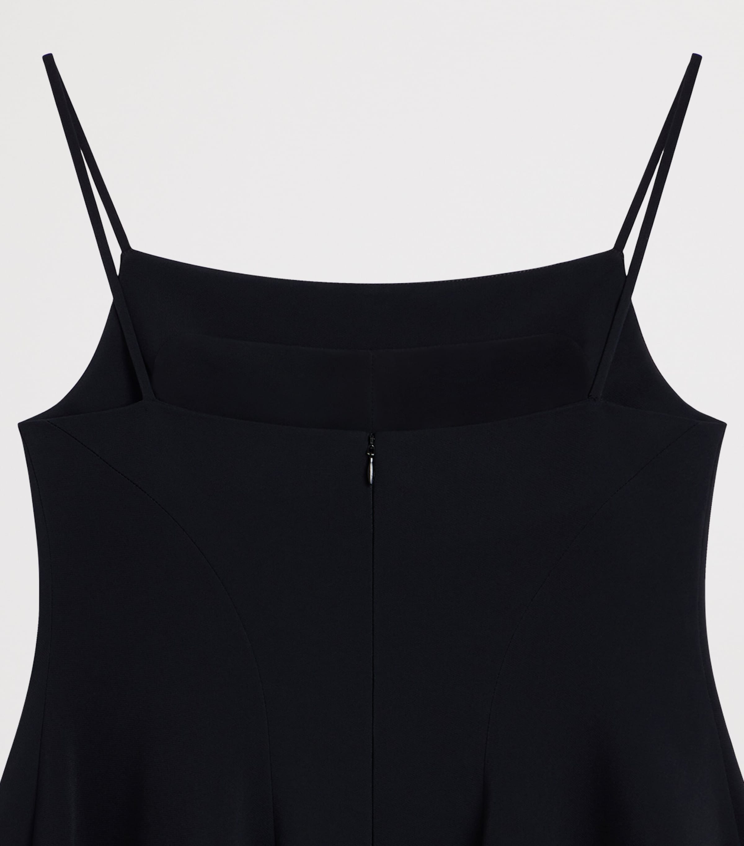 Givenchy Womens Crepe Cady Flared Mini Dress Image 8