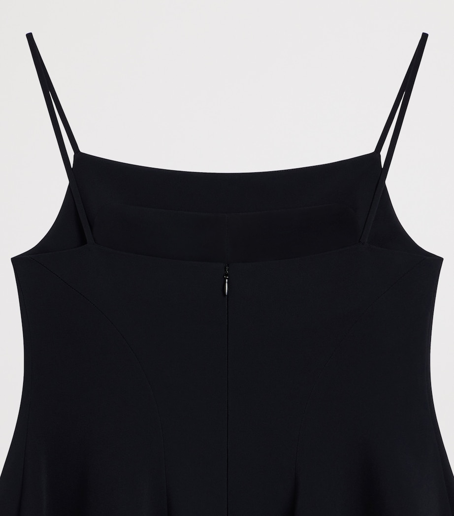 Givenchy Womens Crepe Cady Flared Mini Dress Image 8