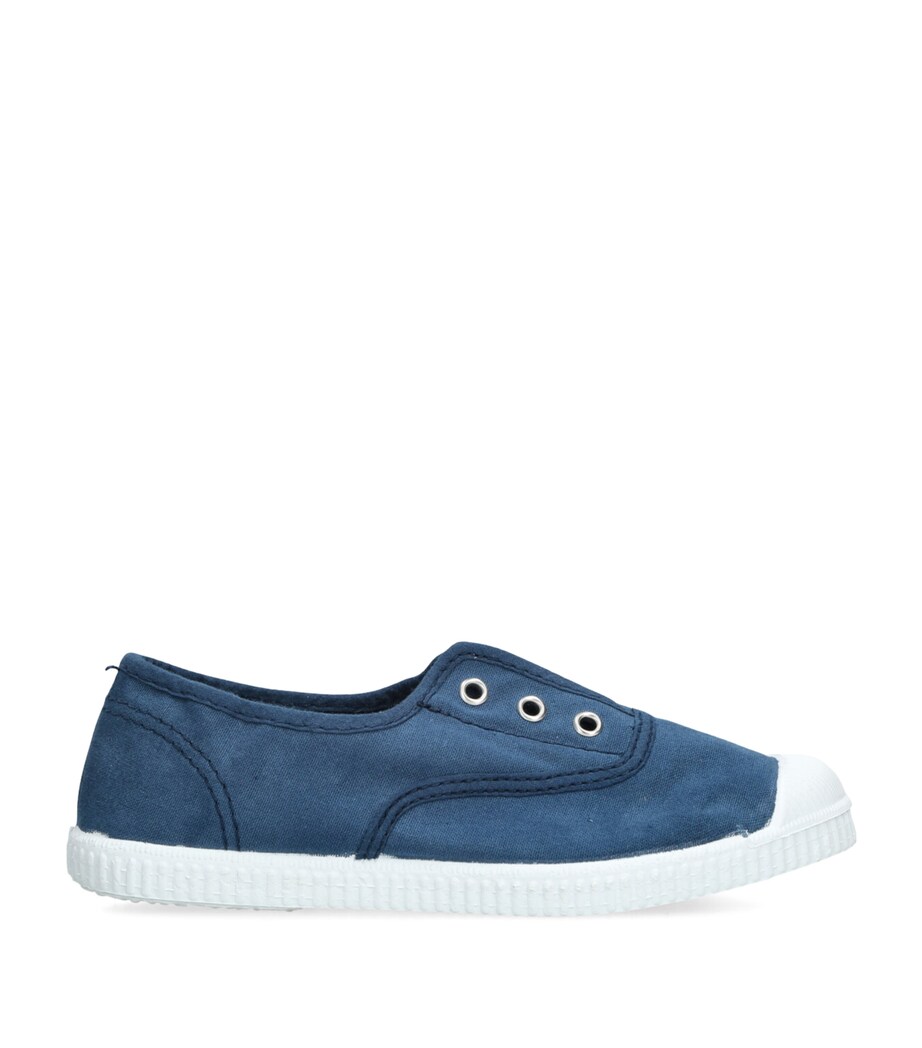 Canvas Darcie Slip-On Sneakers NAVY Image 1