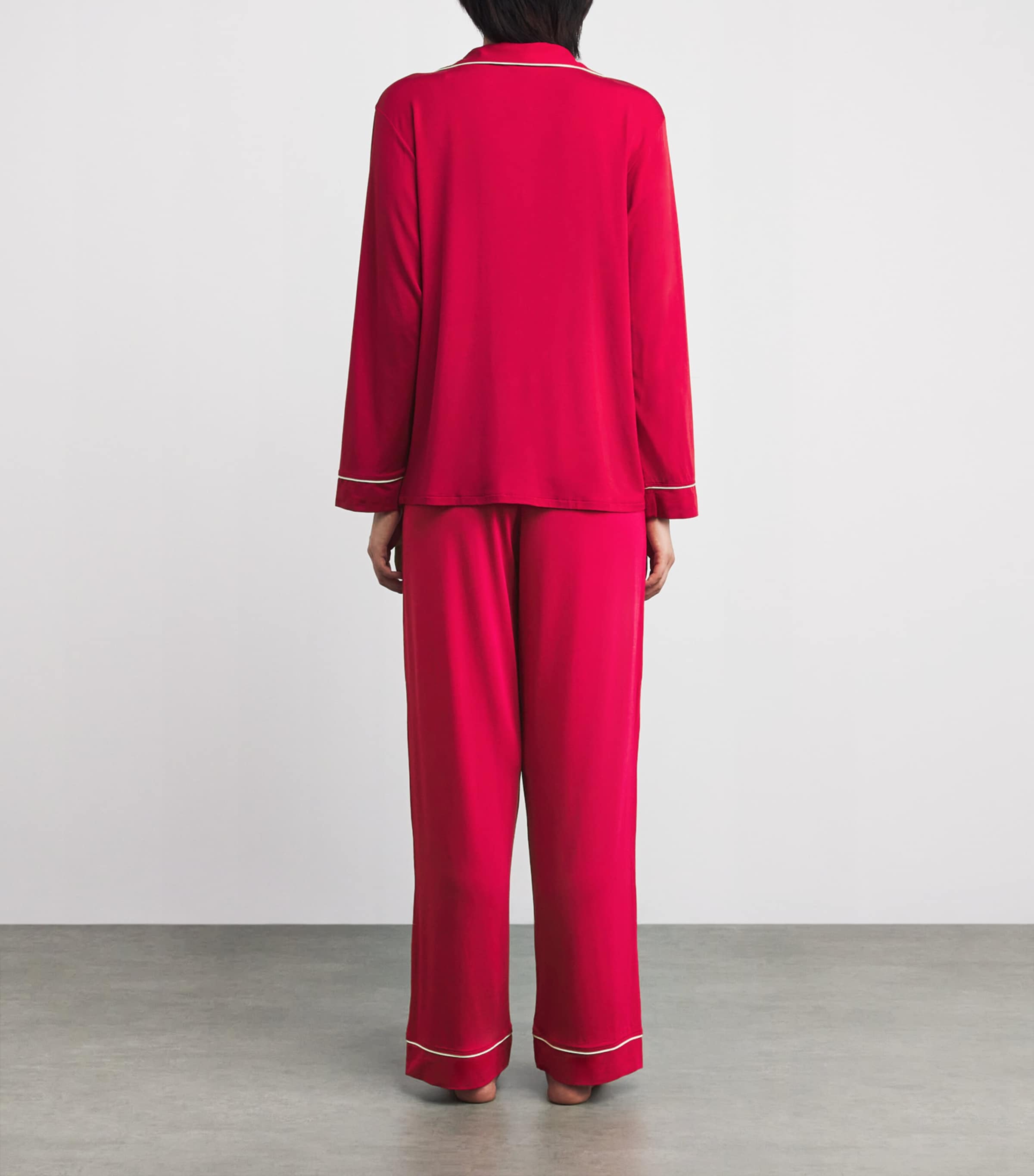 Gisele Pyjama Set HOLLY RED/IVORY Image 3